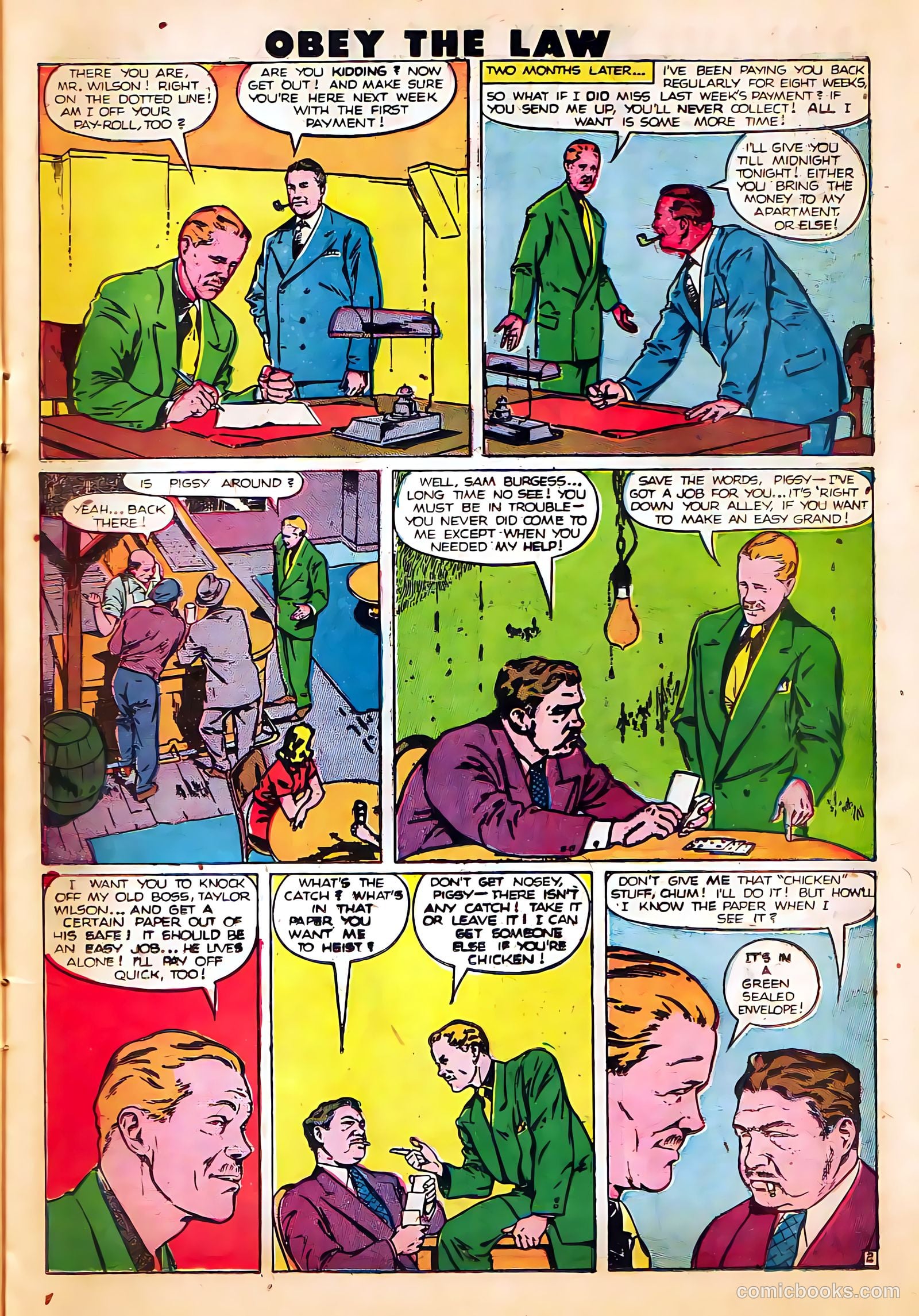 Crime and Punishment #22 (1950) — page 17 of 52