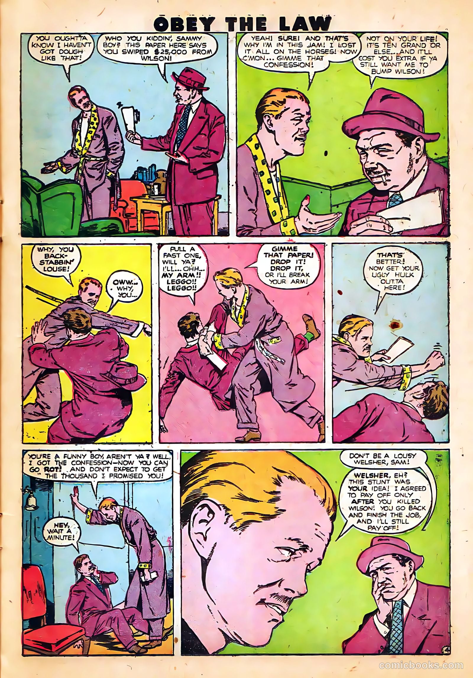 Crime and Punishment #22 (1950) — page 19 of 52