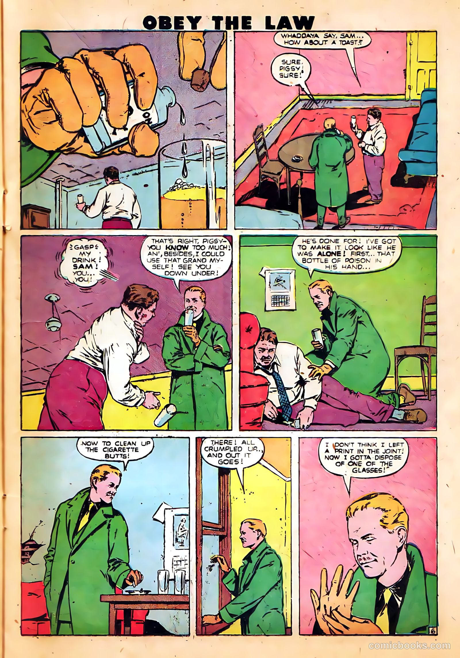 Crime and Punishment #22 (1950) — page 21 of 52