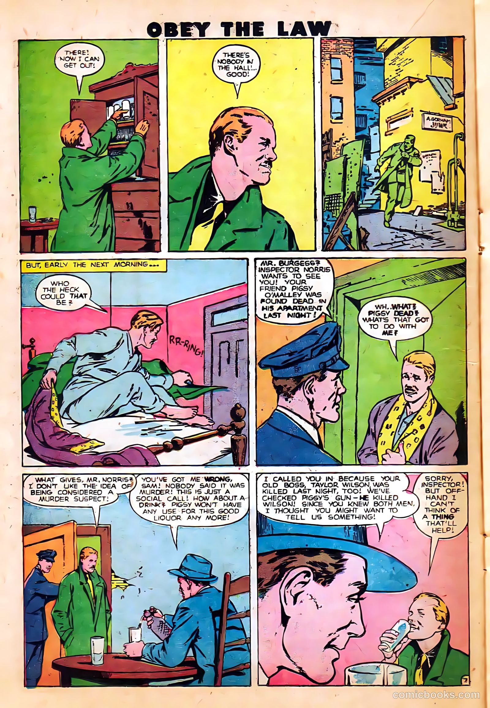Crime and Punishment #22 (1950) — page 22 of 52