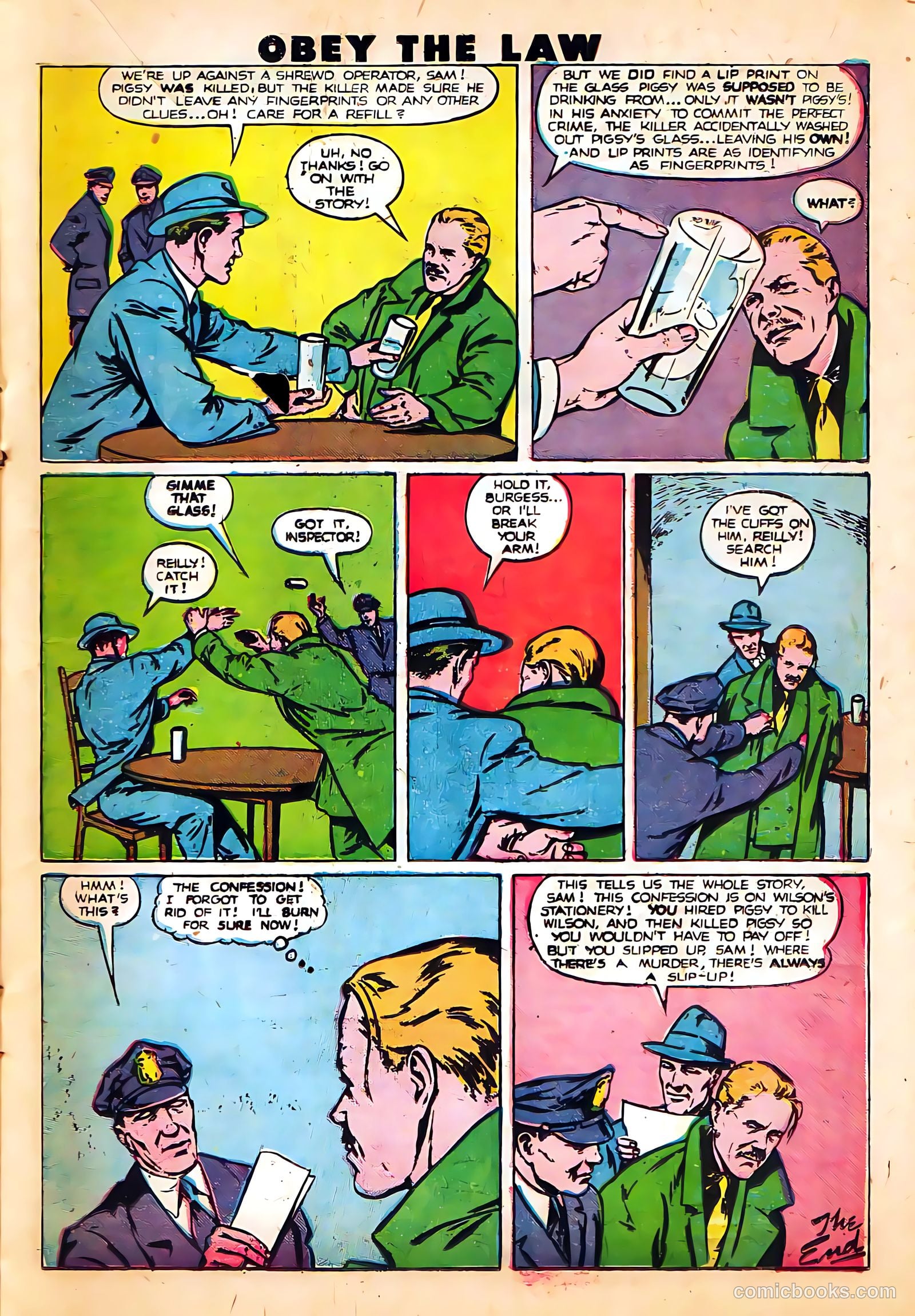 Crime and Punishment #22 (1950) — page 23 of 52