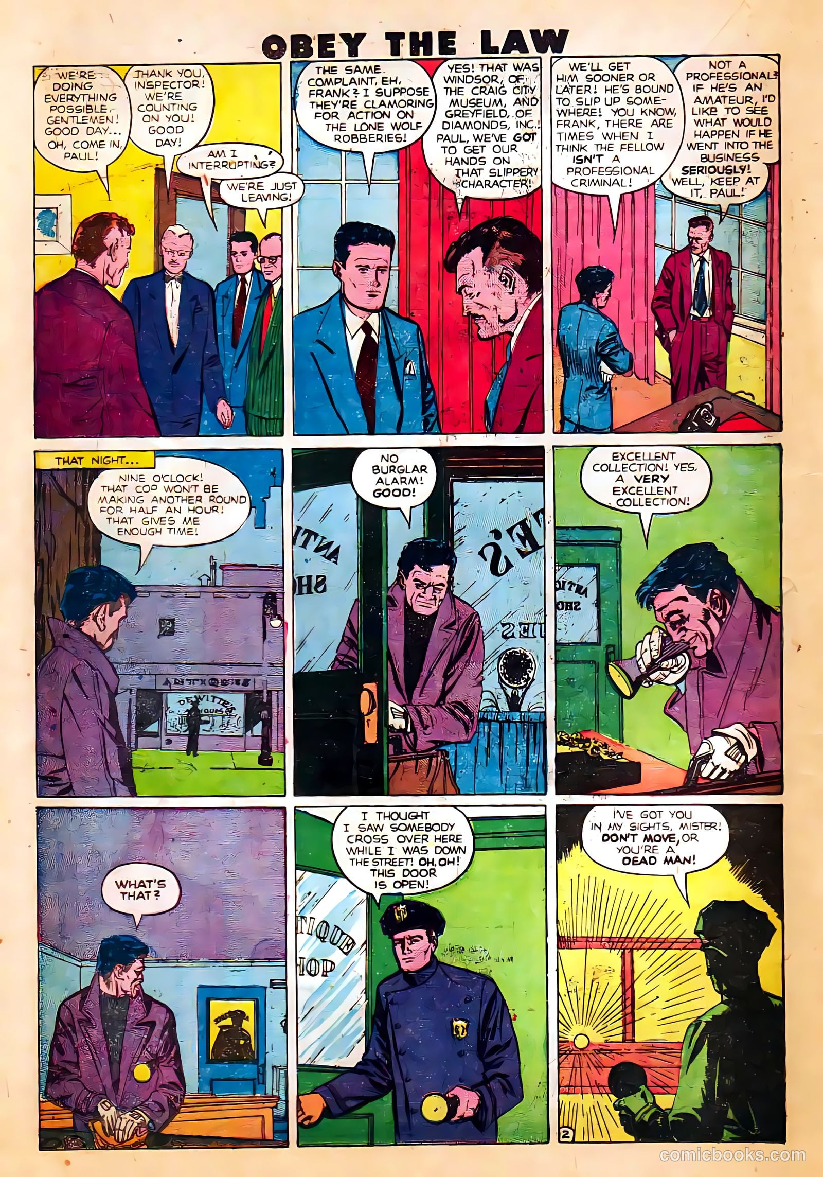 Crime and Punishment #22 (1950) — page 28 of 52