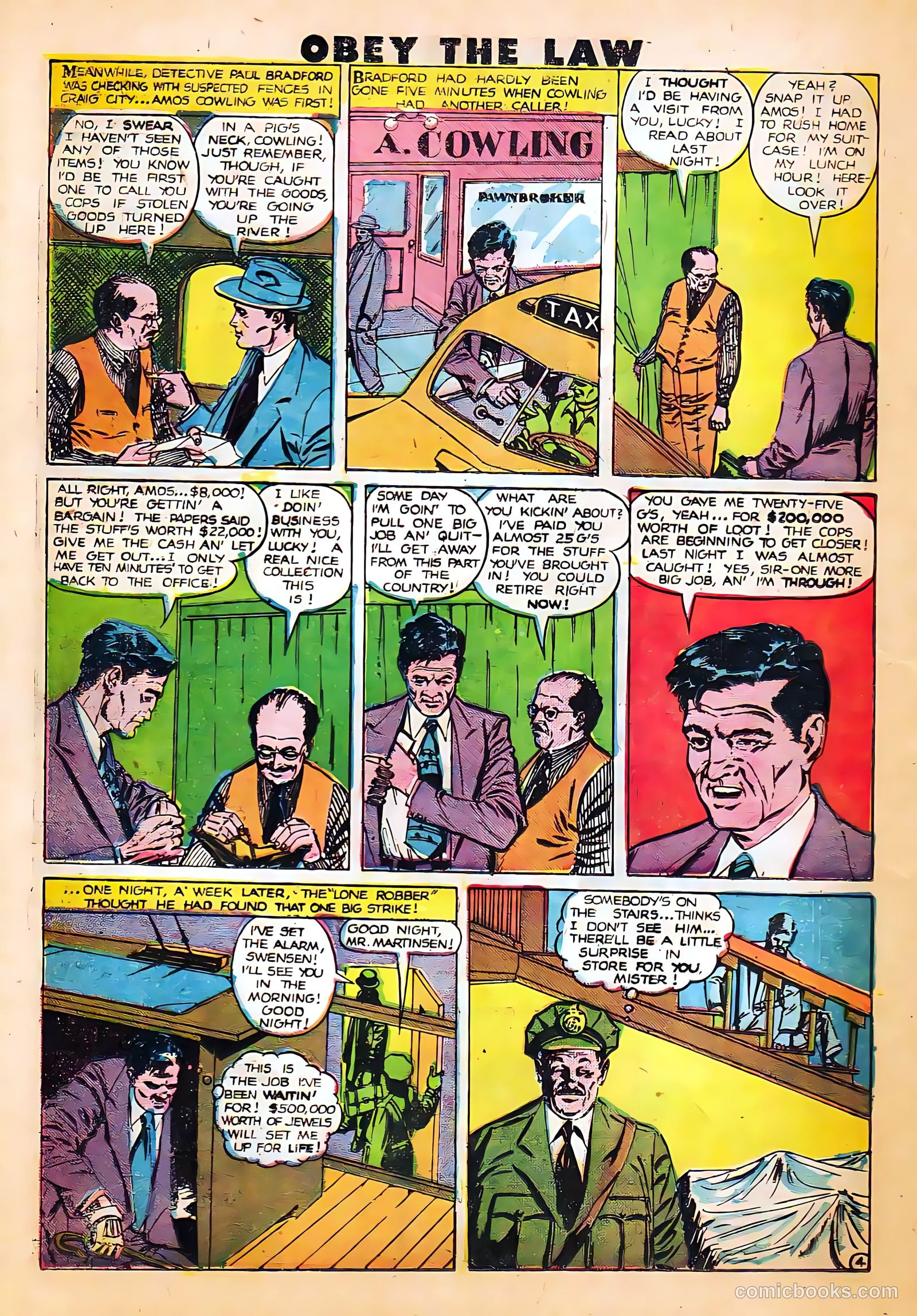 Crime and Punishment #22 (1950) — page 30 of 52