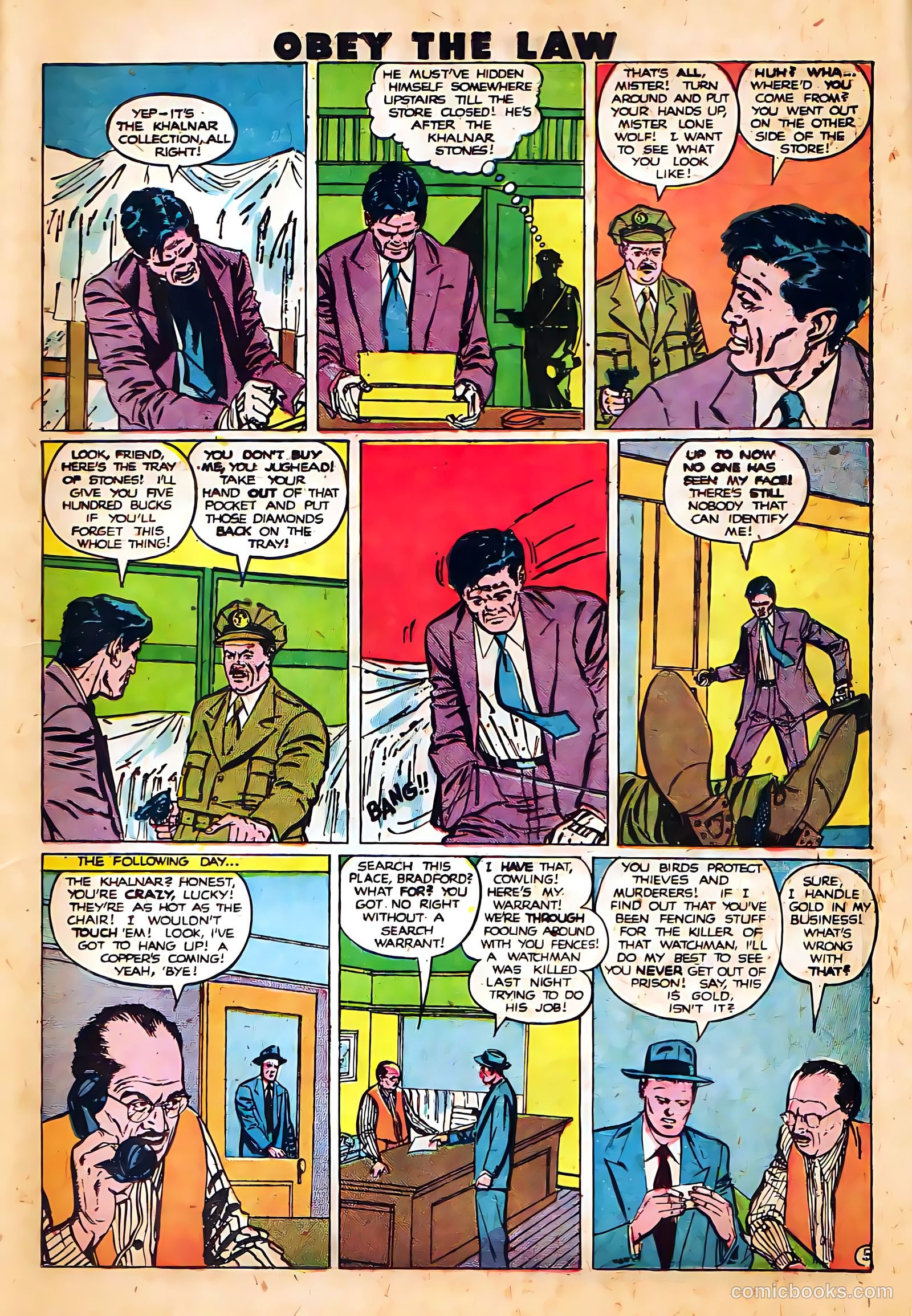 Crime and Punishment #22 (1950) — page 31 of 52
