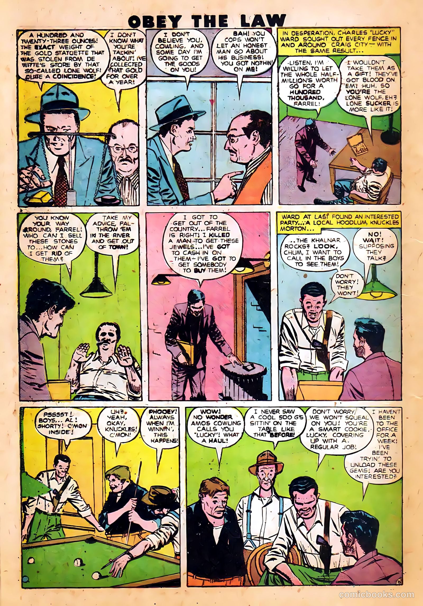 Crime and Punishment #22 (1950) — page 32 of 52