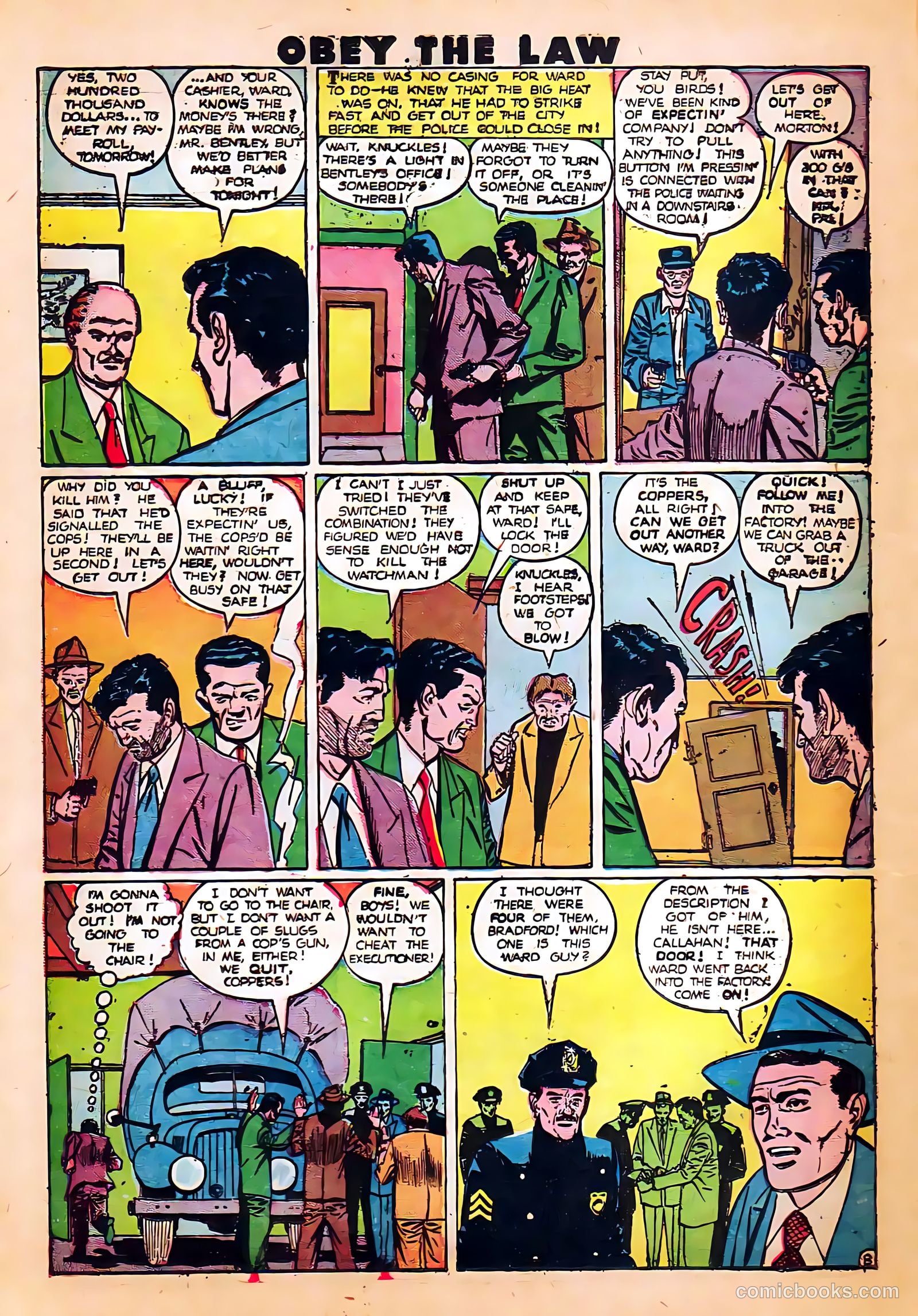 Crime and Punishment #22 (1950) — page 34 of 52