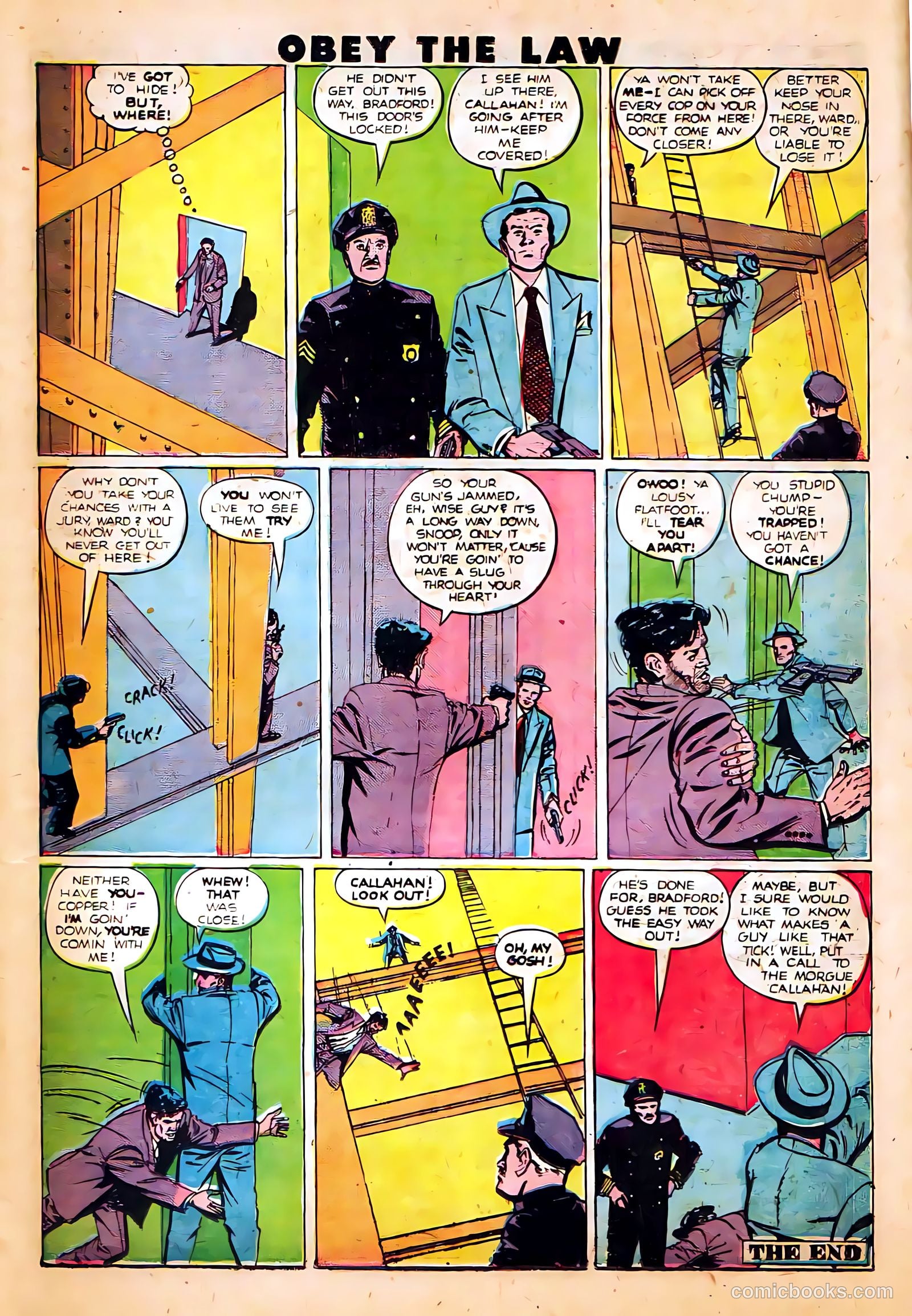 Crime and Punishment #22 (1950) — page 35 of 52