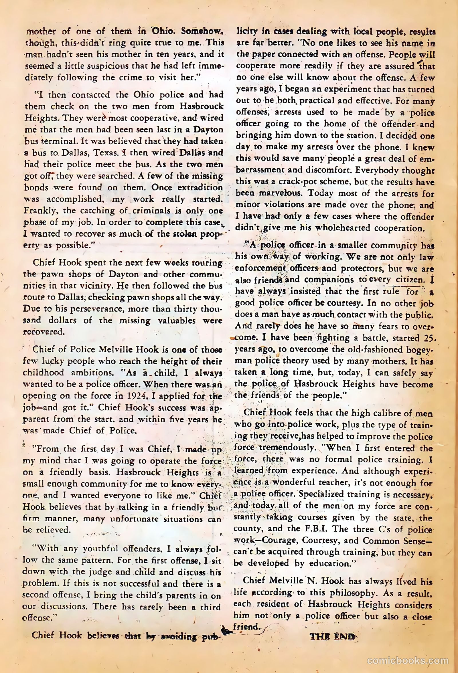 Crime and Punishment #22 (1950) — page 38 of 52