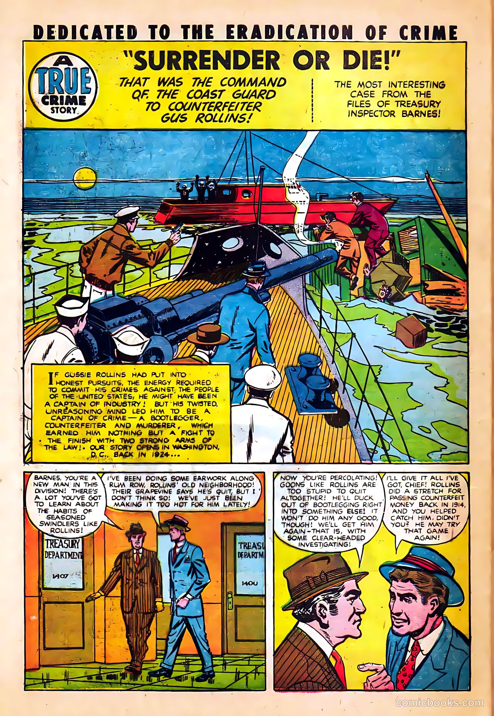 Crime and Punishment #22 (1950) — page 40 of 52
