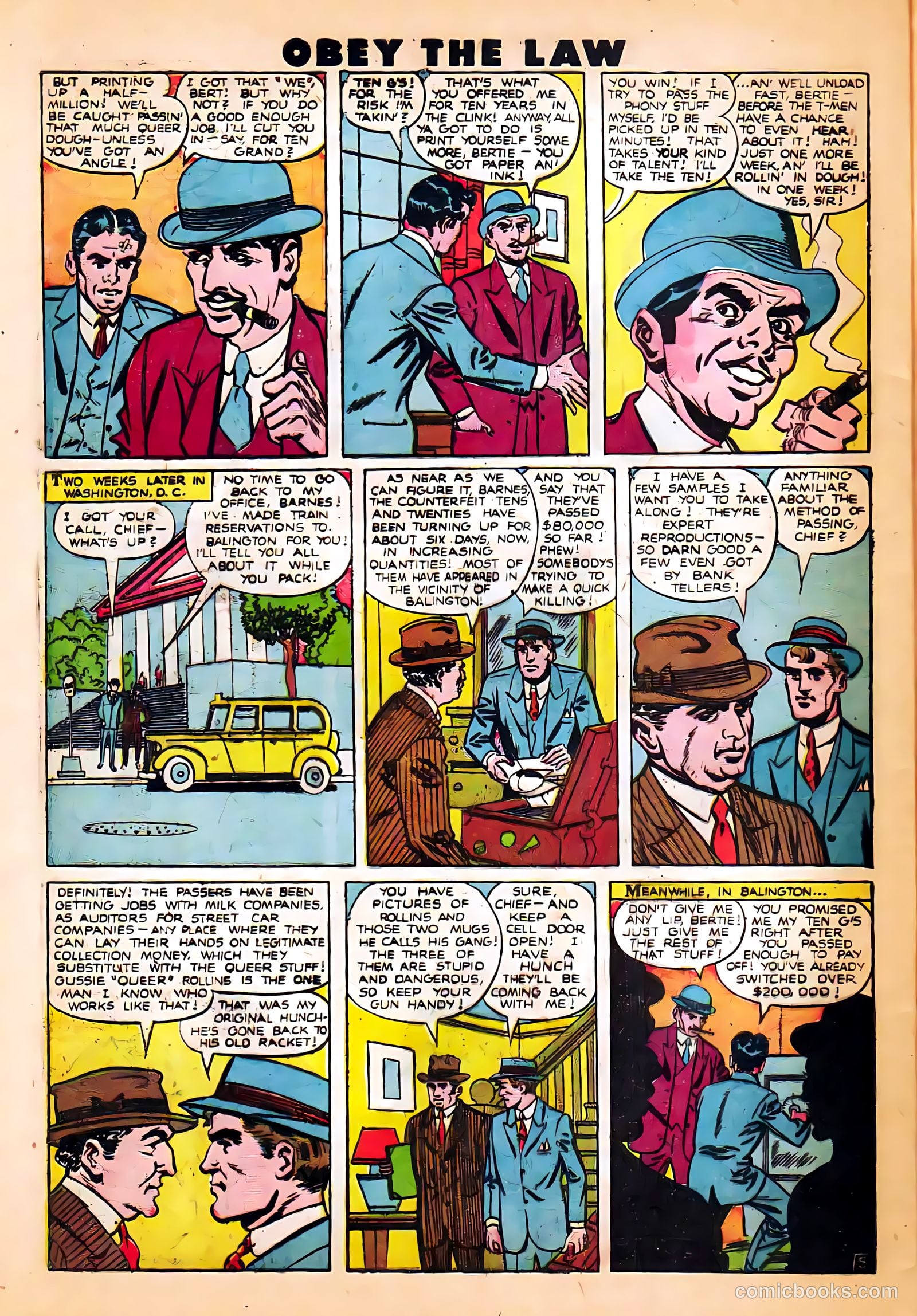 Crime and Punishment #22 (1950) — page 44 of 52