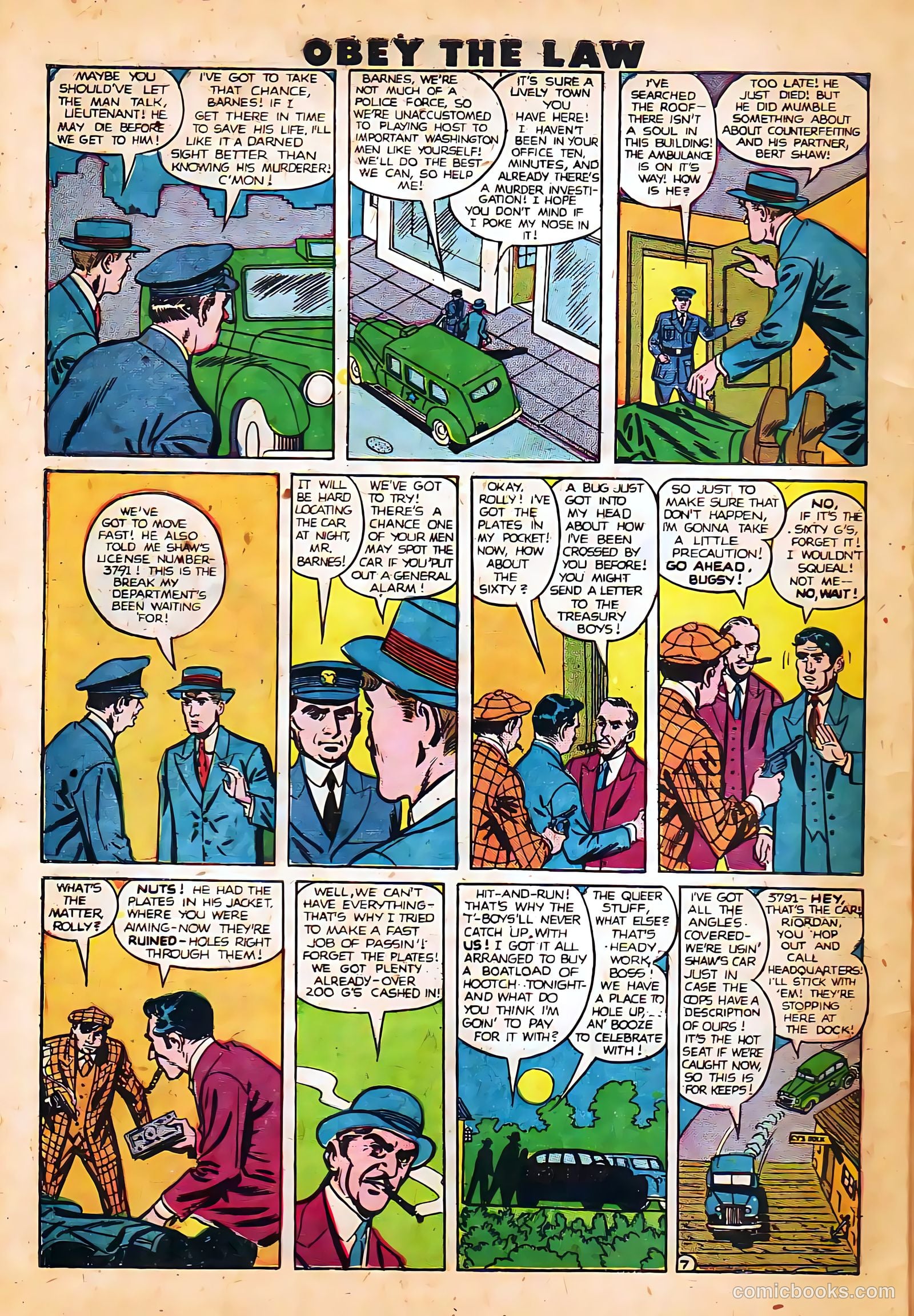 Crime and Punishment #22 (1950) — page 46 of 52