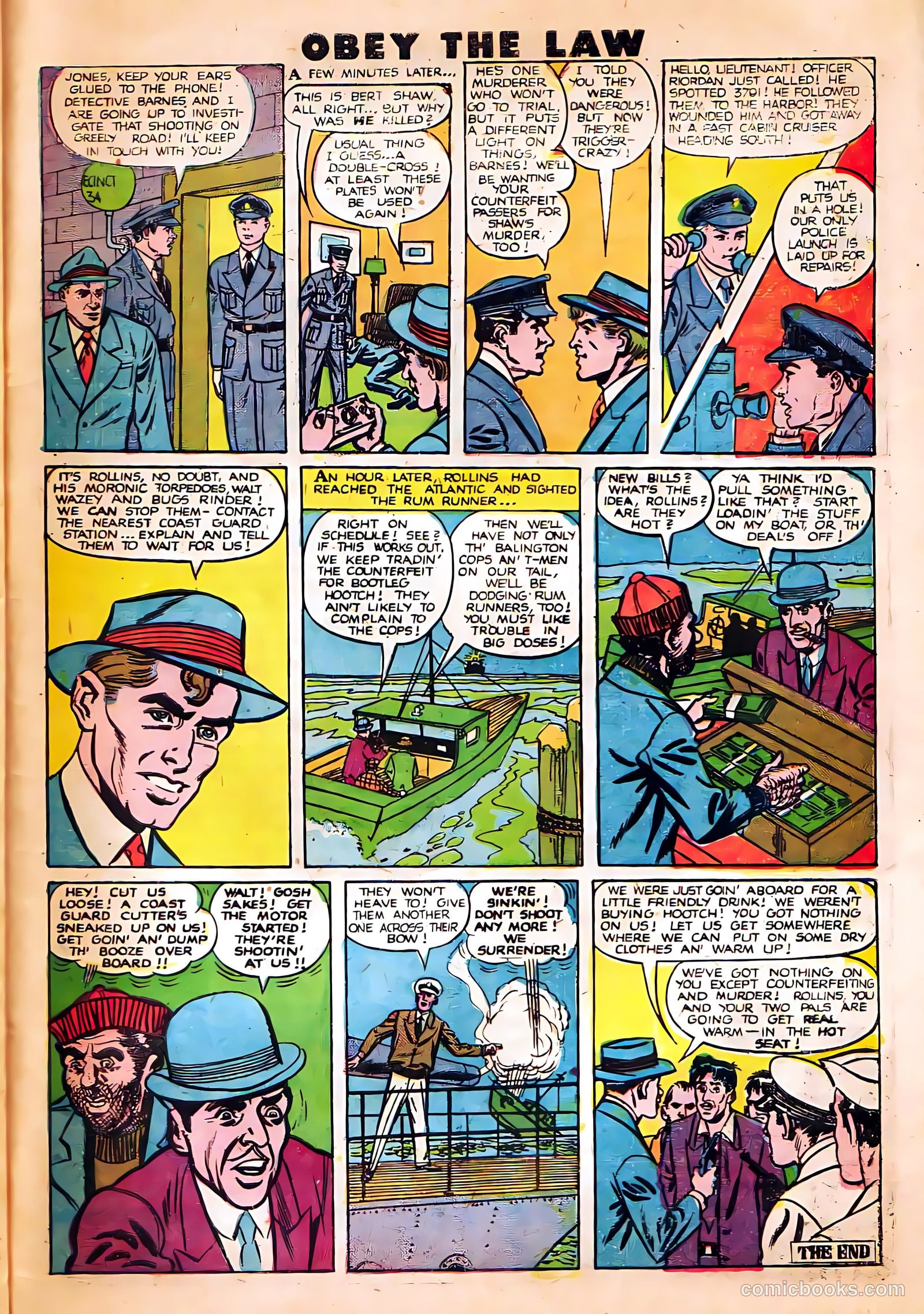 Crime and Punishment #22 (1950) — page 47 of 52