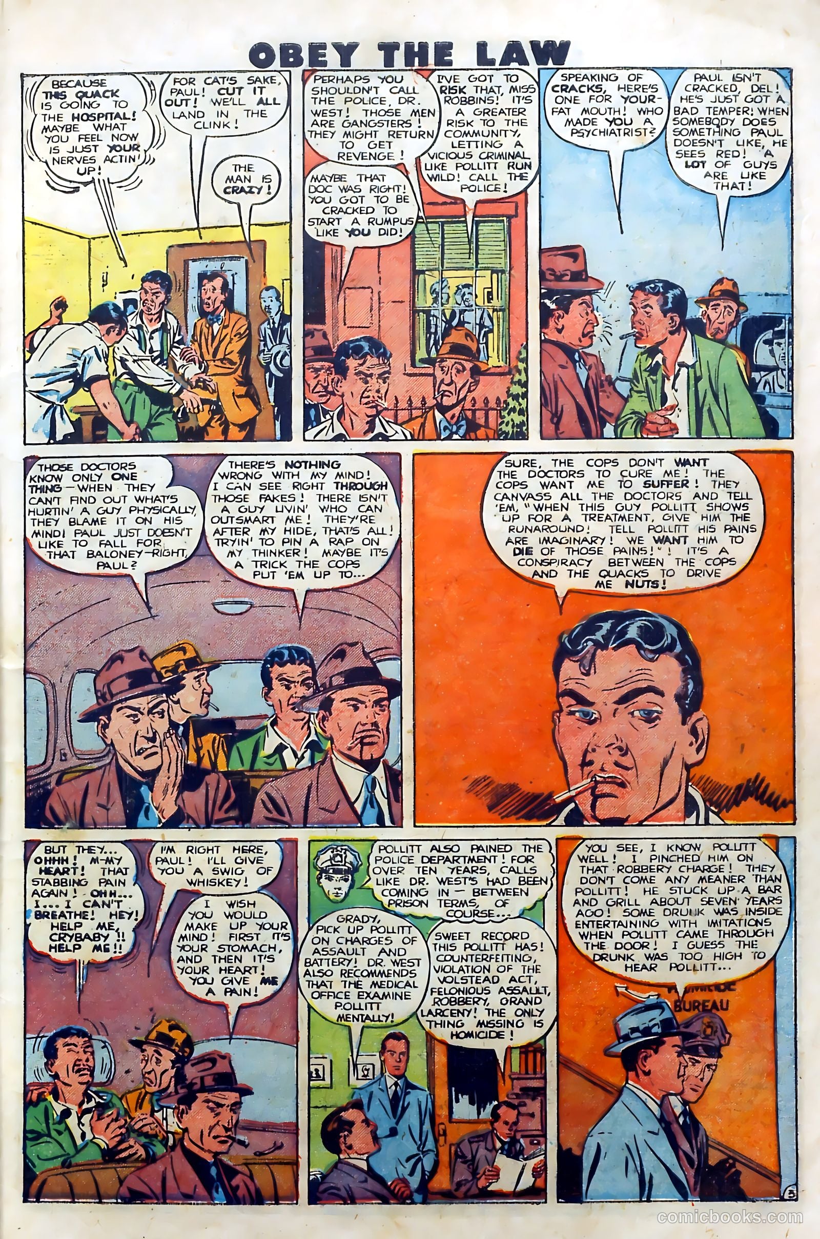 Crime and Punishment #23 (1950) — page 5 of 52