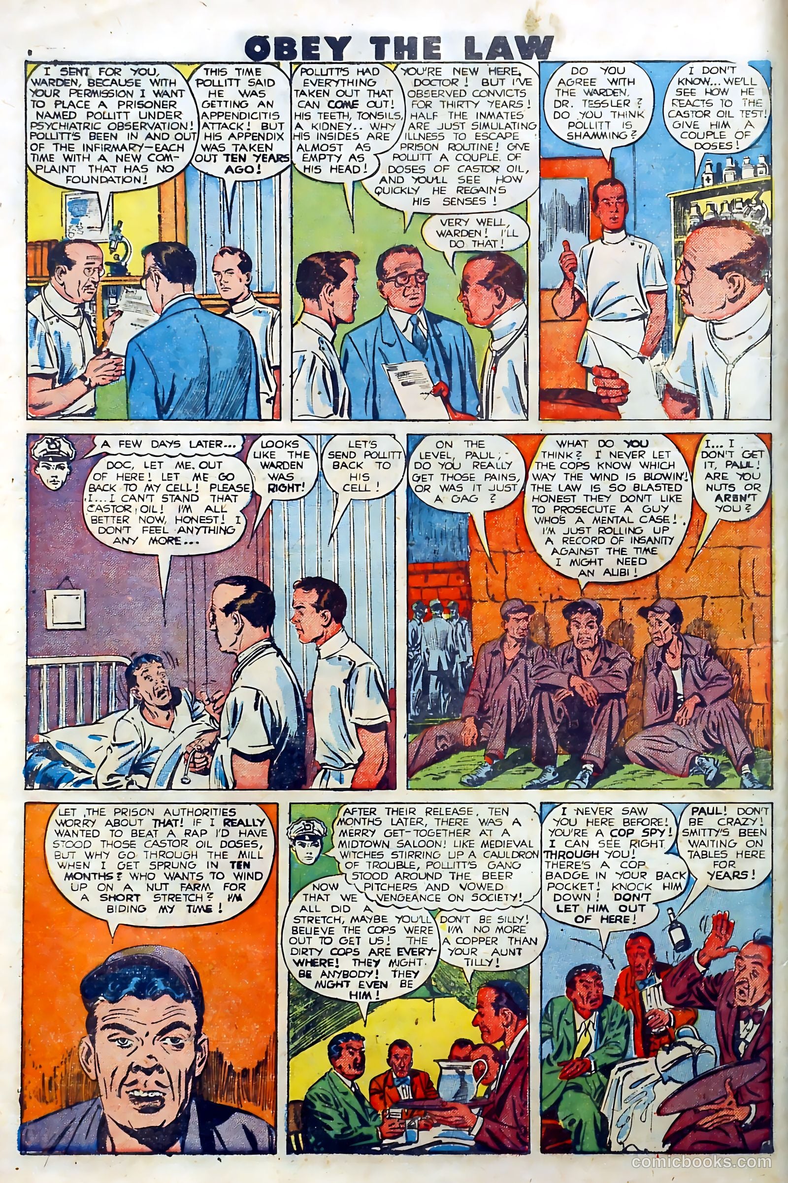 Crime and Punishment #23 (1950) — page 8 of 52