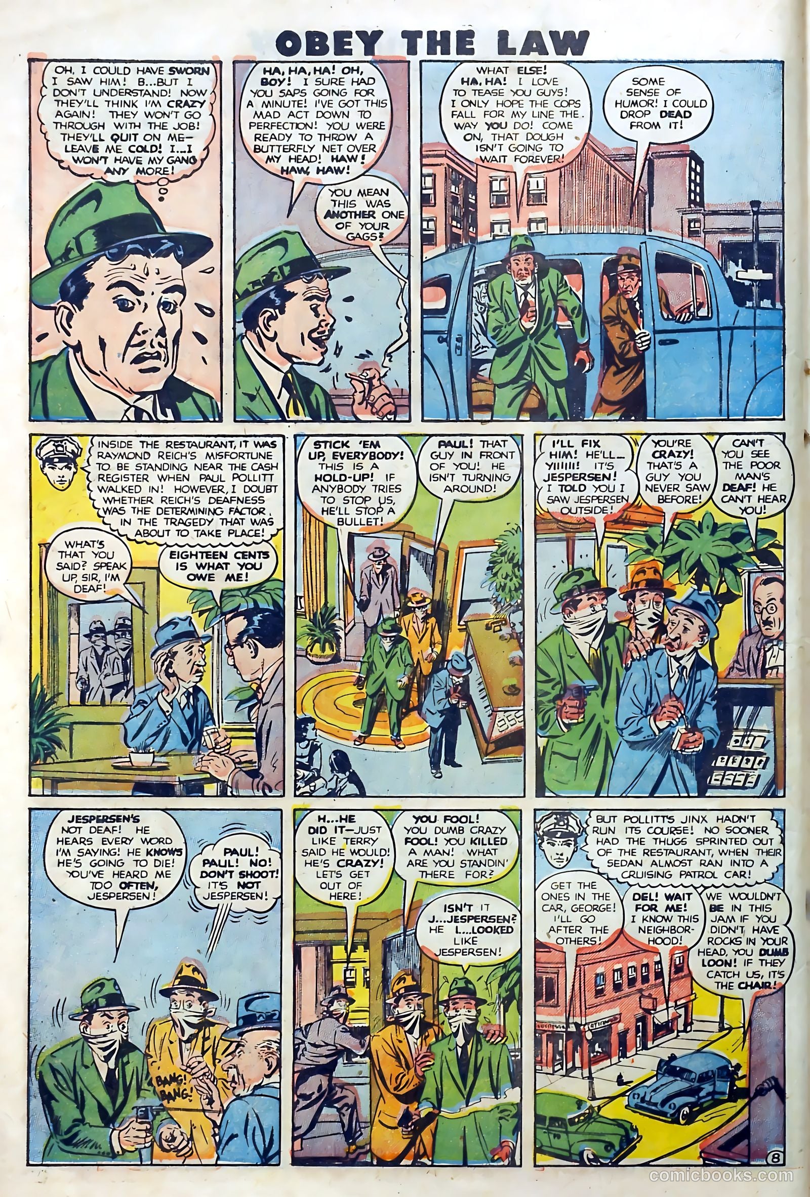 Crime and Punishment #23 (1950) — page 10 of 52
