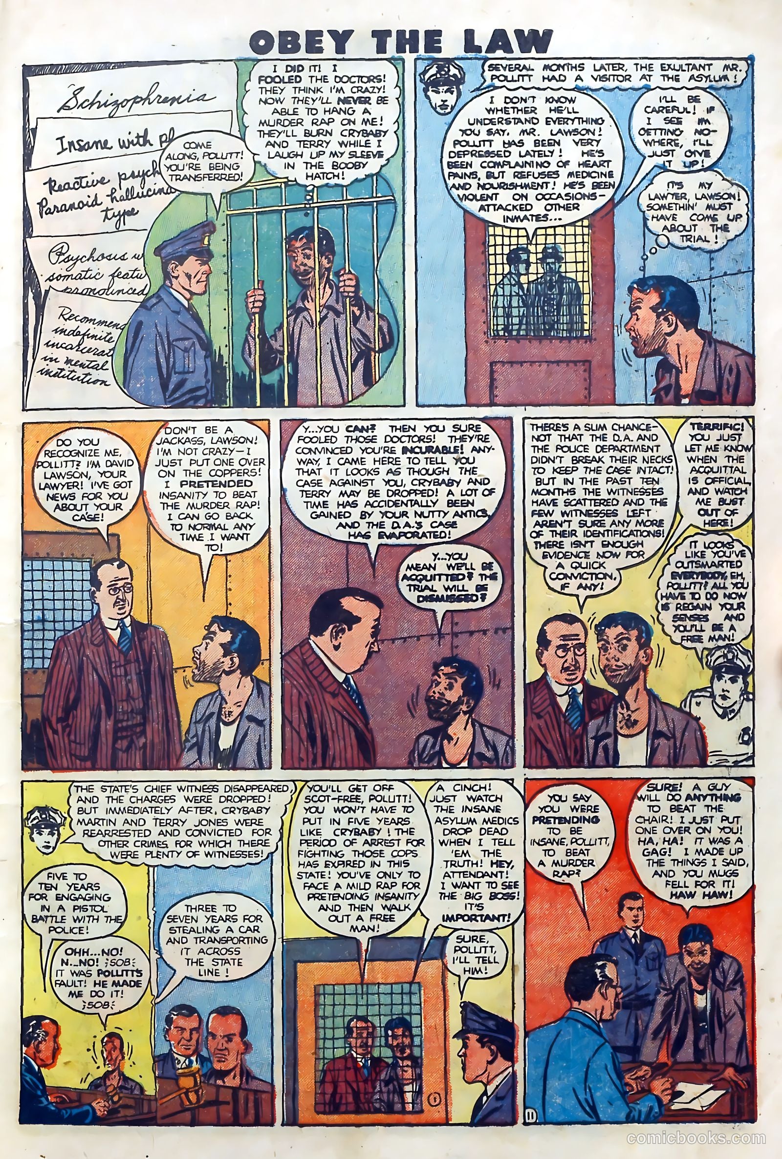 Crime and Punishment #23 (1950) — page 13 of 52