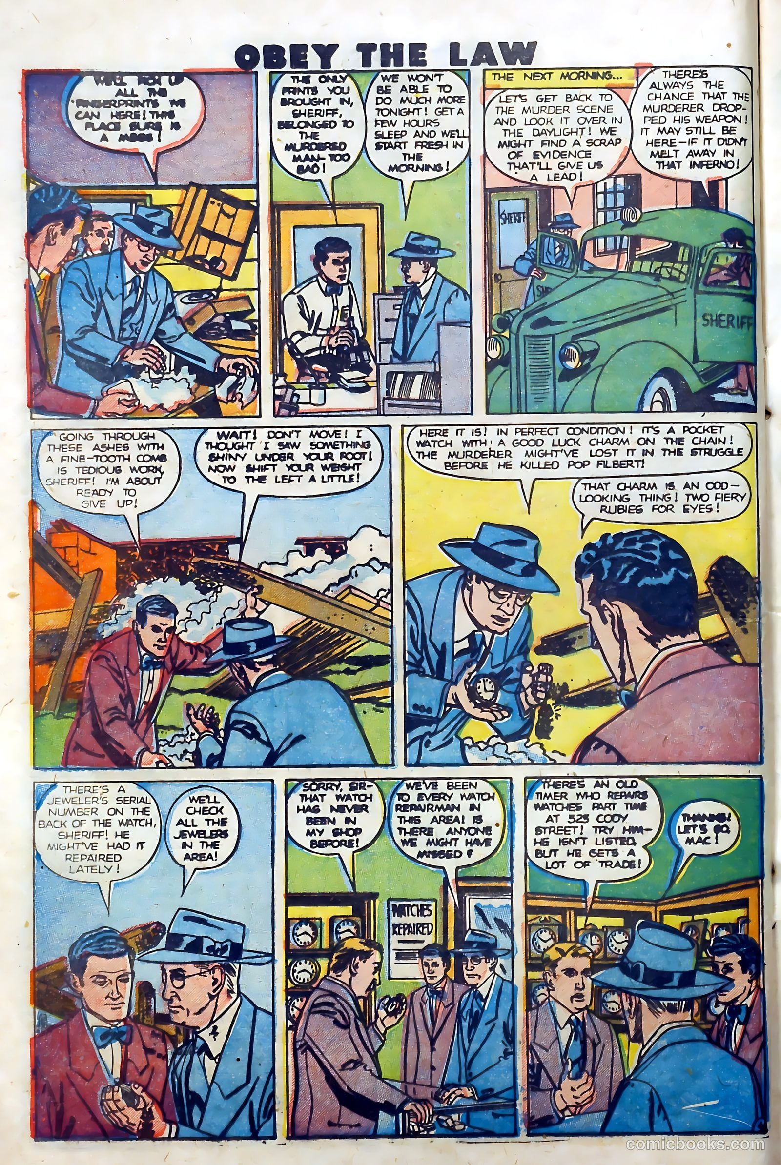 Crime and Punishment #23 (1950) — page 20 of 52