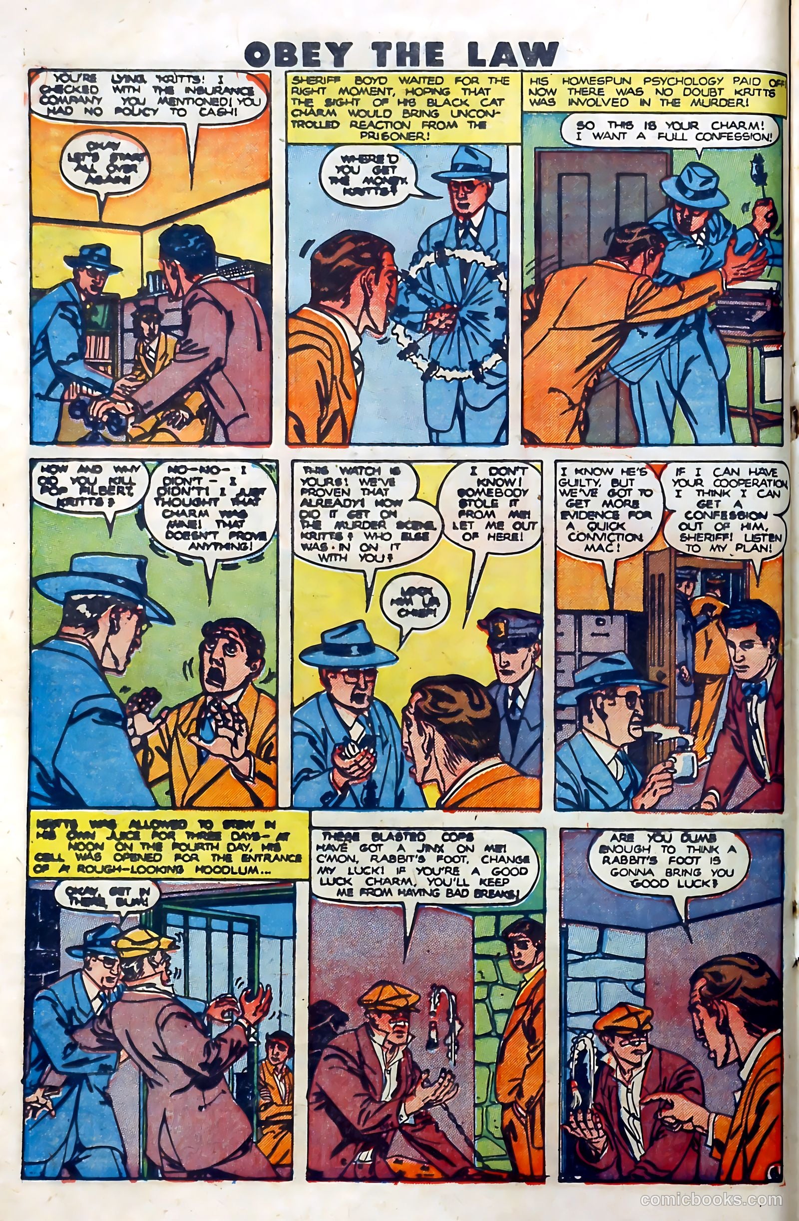 Crime and Punishment #23 (1950) — page 22 of 52