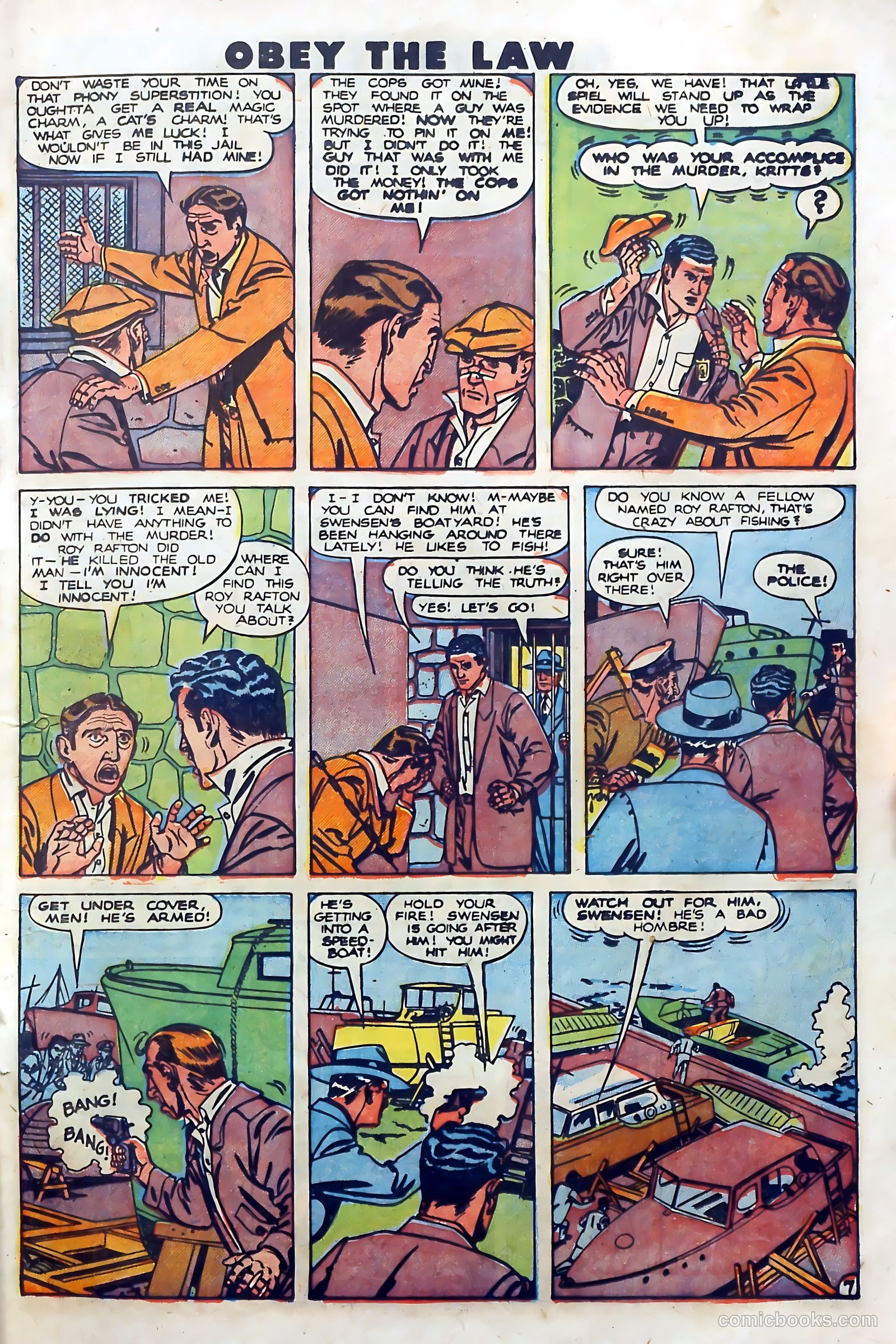 Crime and Punishment #23 (1950) — page 23 of 52