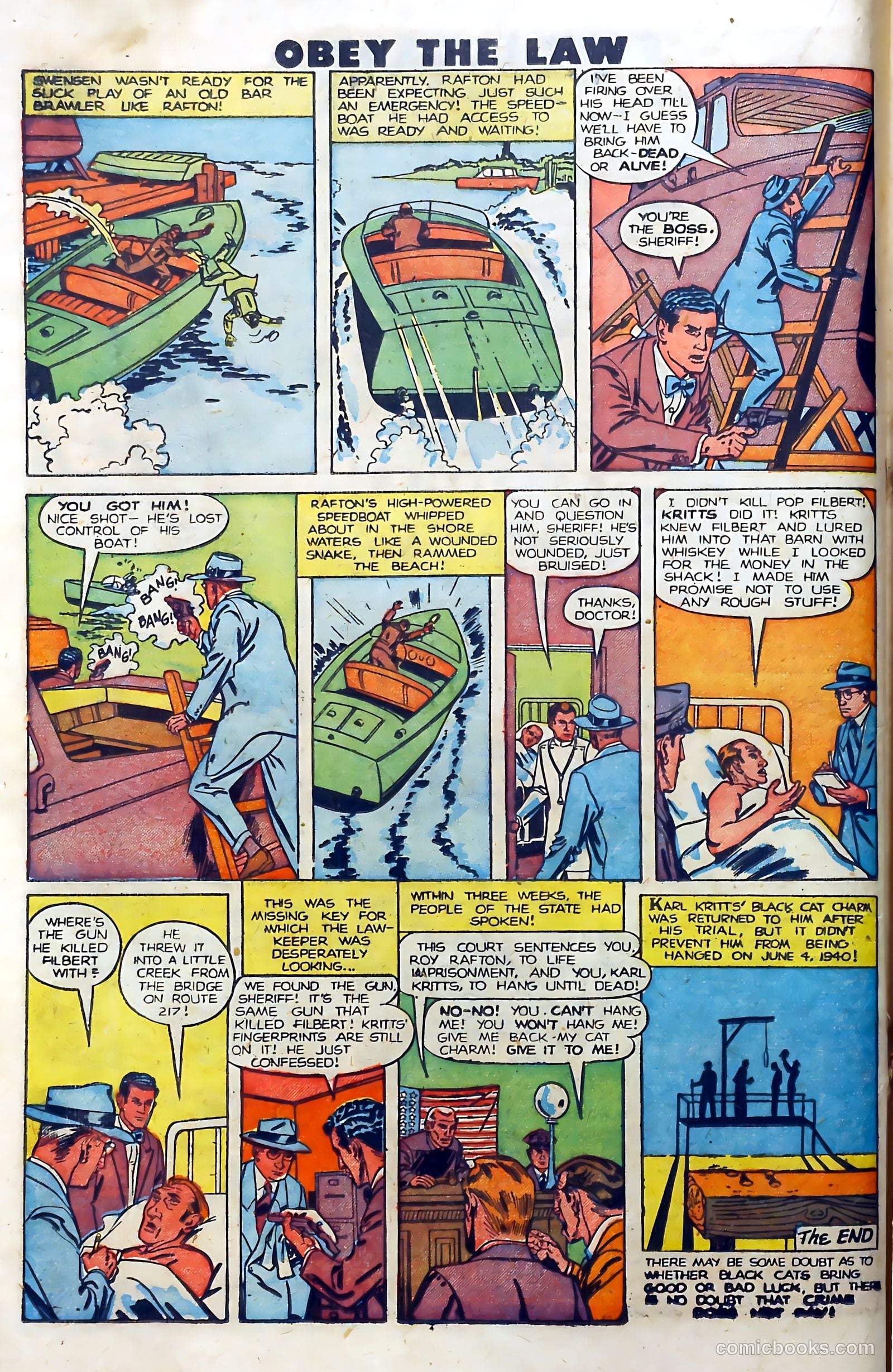 Crime and Punishment #23 (1950) — page 24 of 52