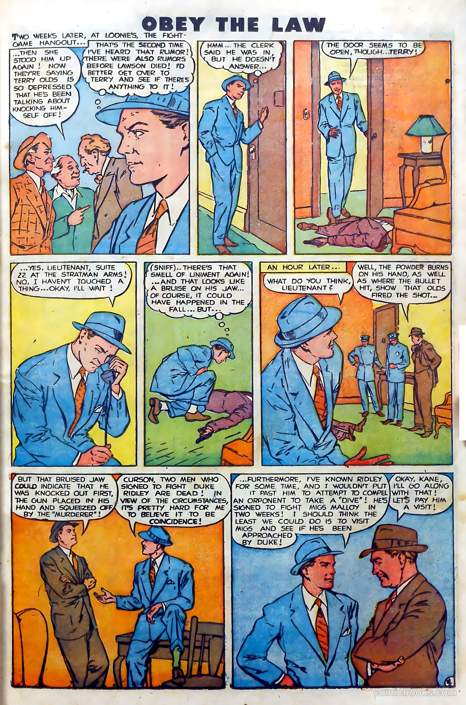 Crime and Punishment #23 (1950) — page 29 of 52