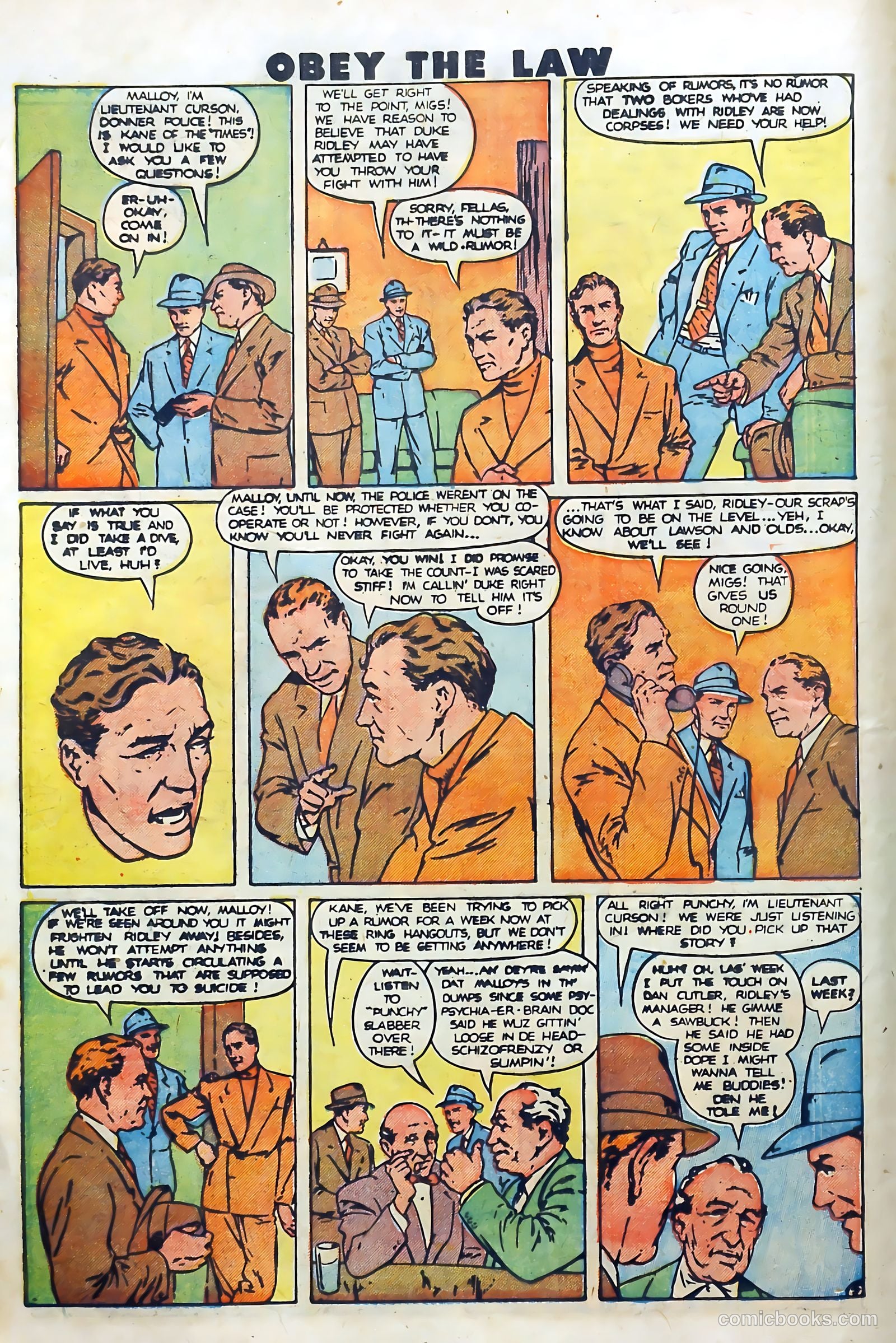 Crime and Punishment #23 (1950) — page 30 of 52