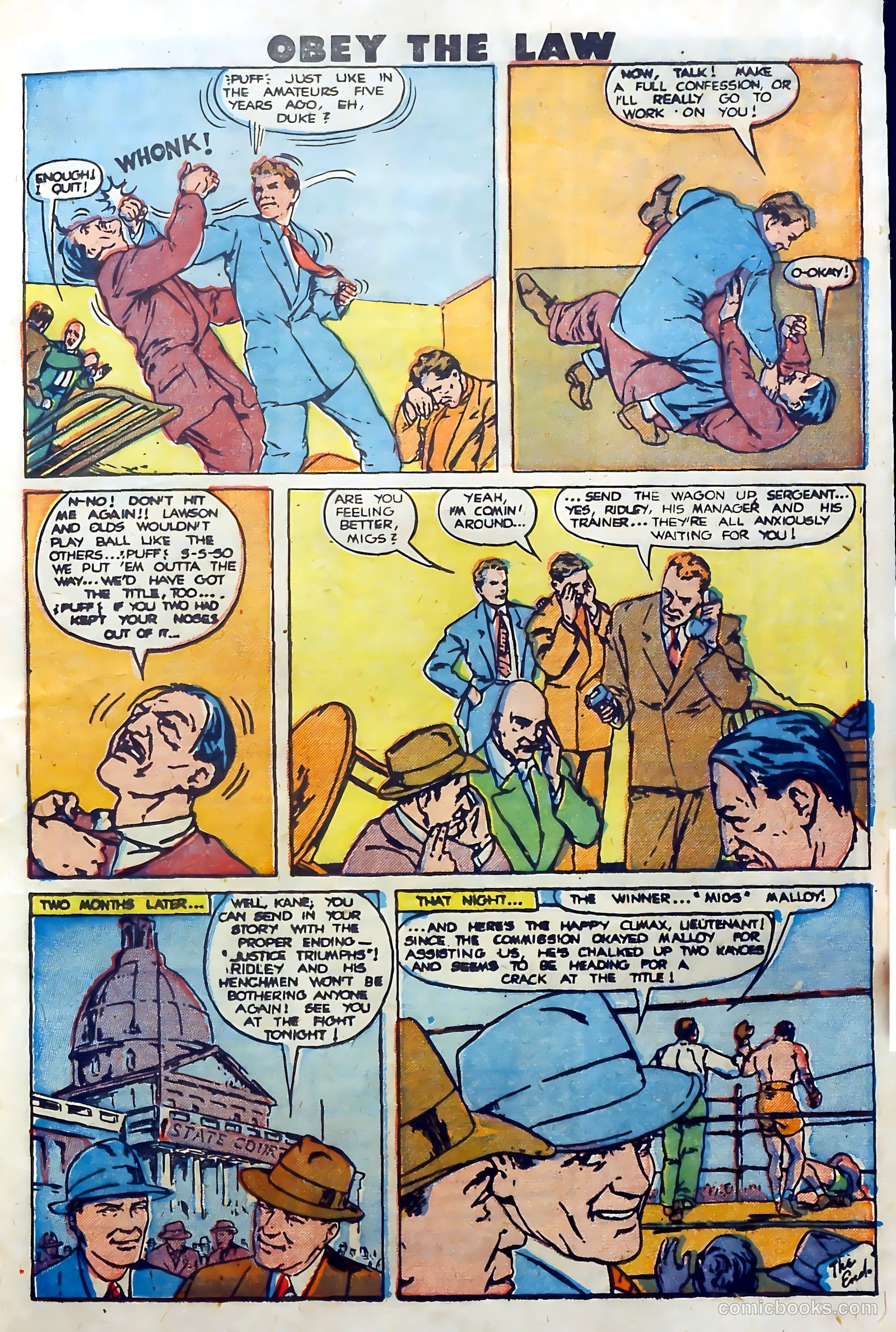 Crime and Punishment #23 (1950) — page 33 of 52