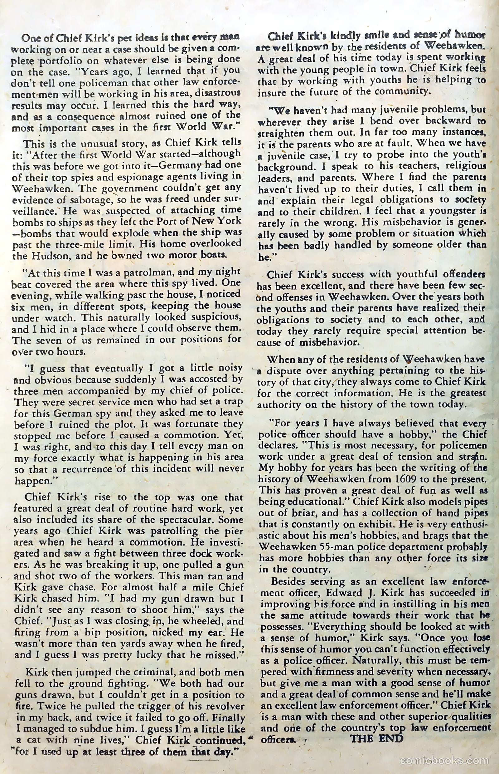 Crime and Punishment #23 (1950) — page 38 of 52