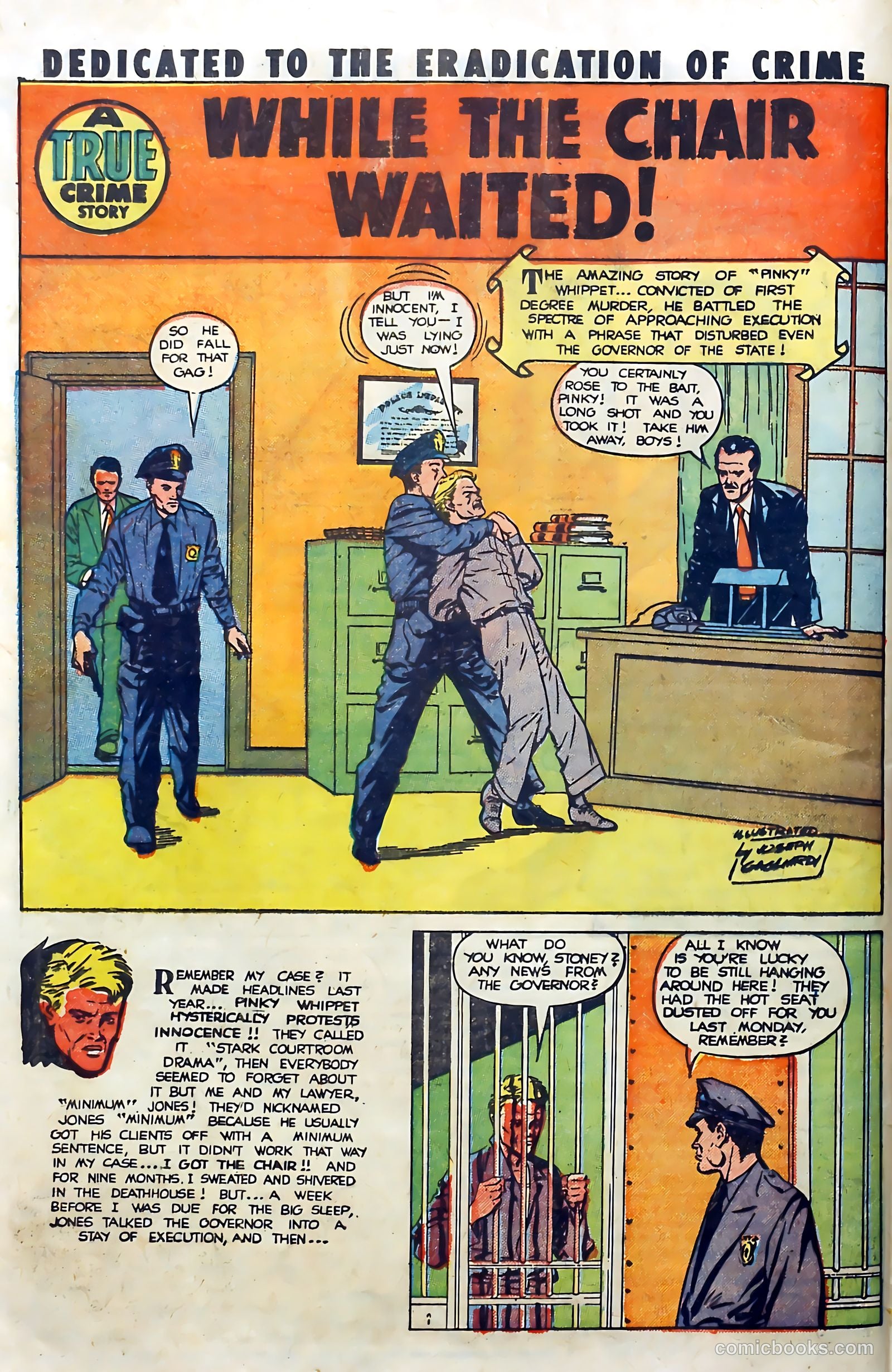 Crime and Punishment #23 (1950) — page 40 of 52