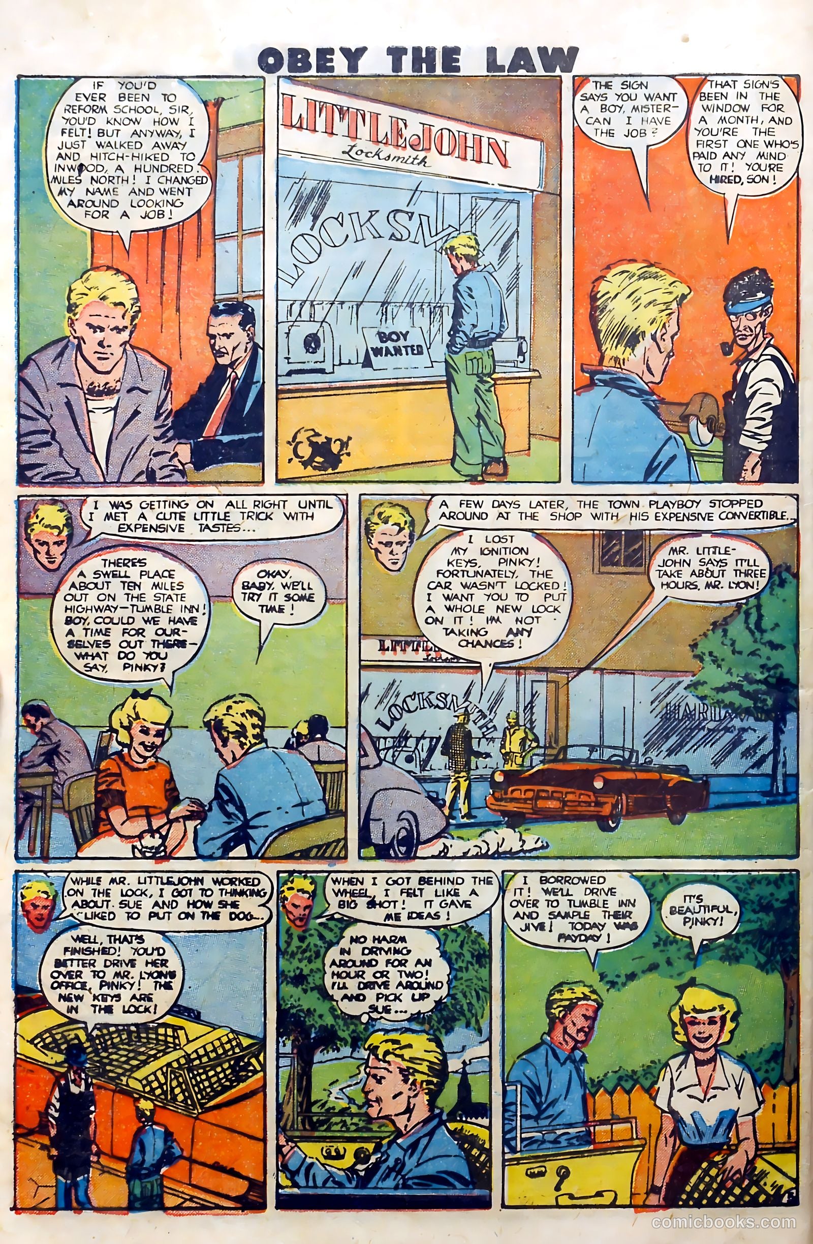 Crime and Punishment #23 (1950) — page 44 of 52