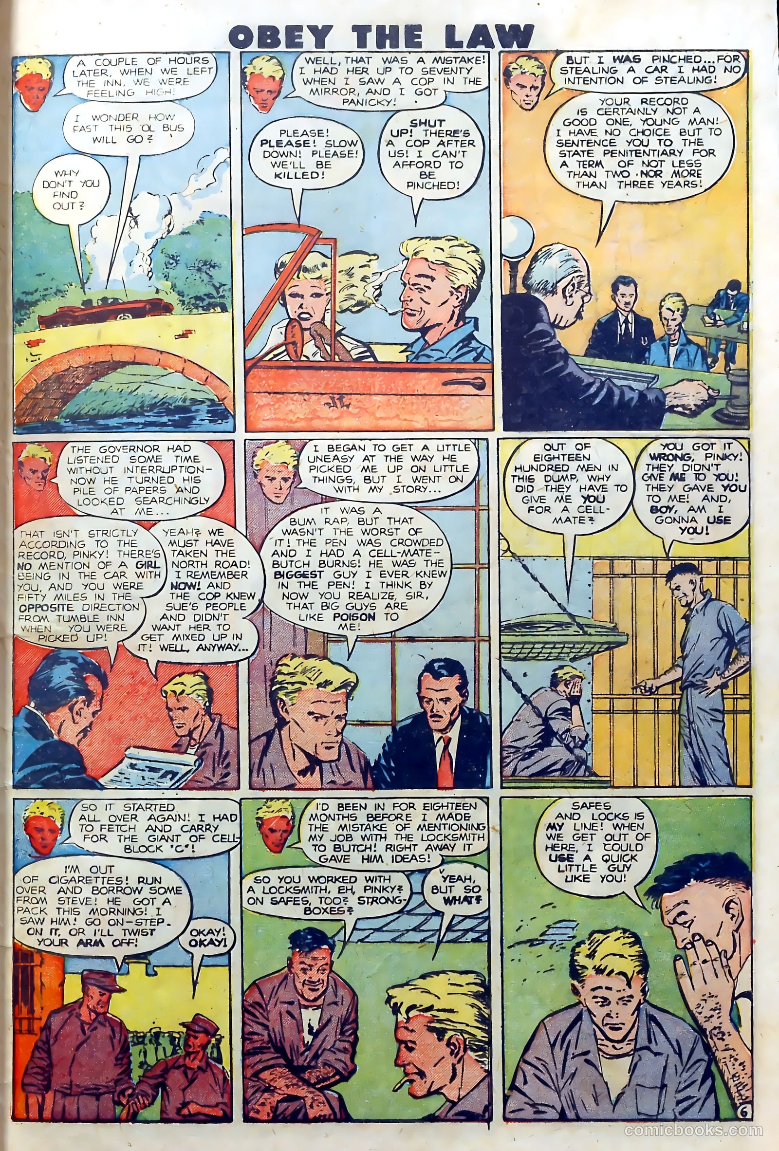 Crime and Punishment #23 (1950) — page 45 of 52