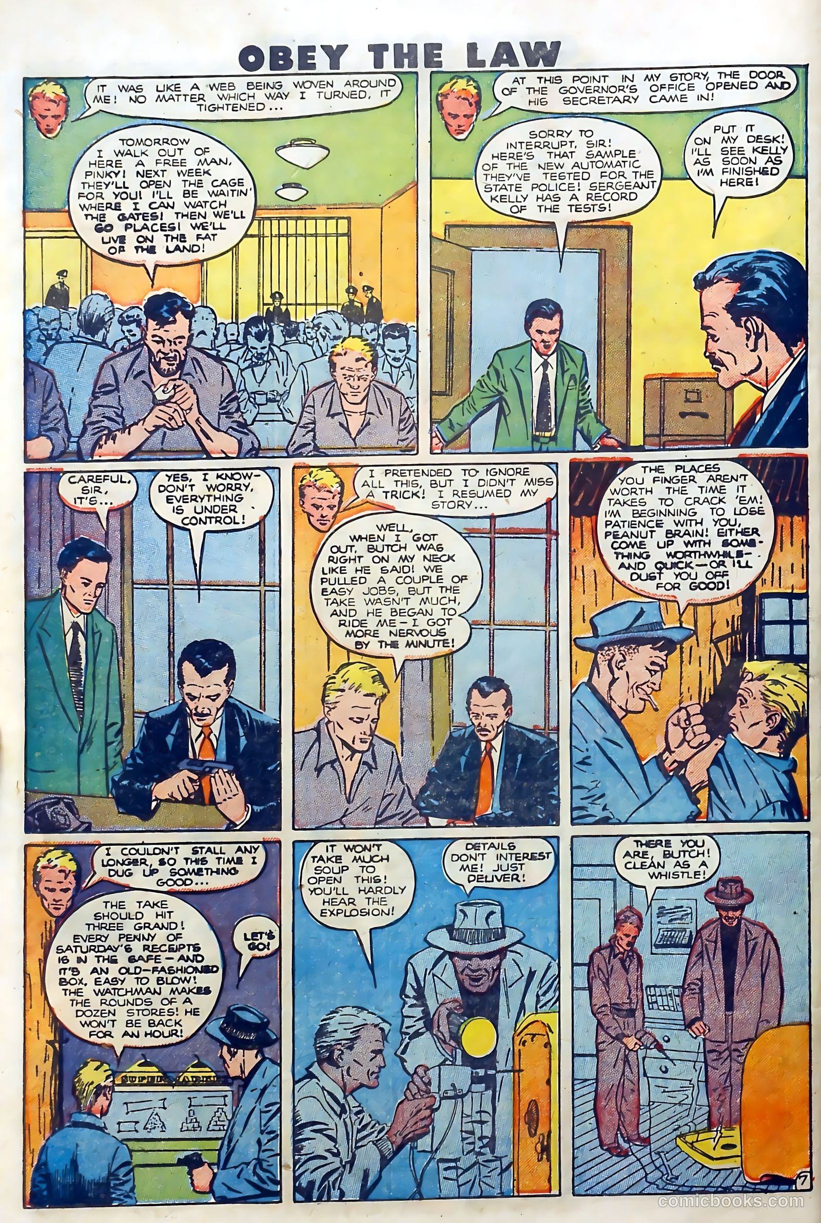 Crime and Punishment #23 (1950) — page 46 of 52
