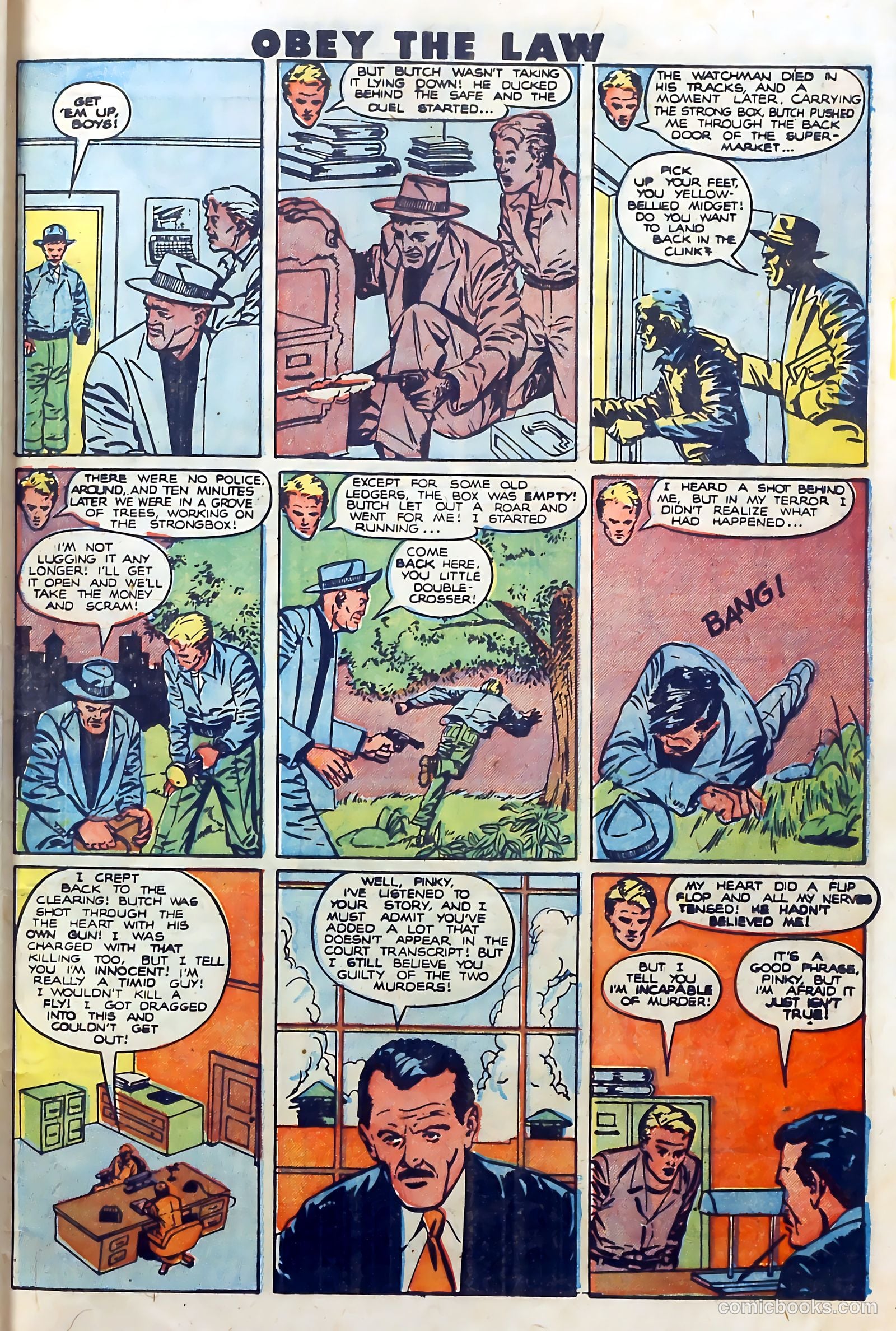 Crime and Punishment #23 (1950) — page 47 of 52