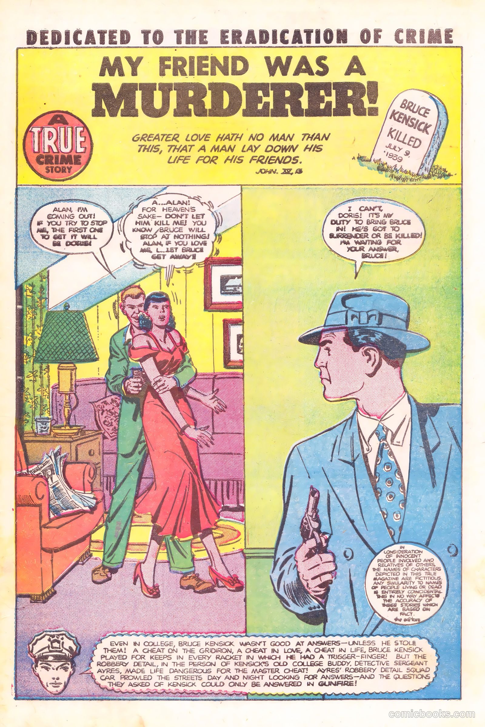 Crime and Punishment #24 (1950) — page 3 of 52