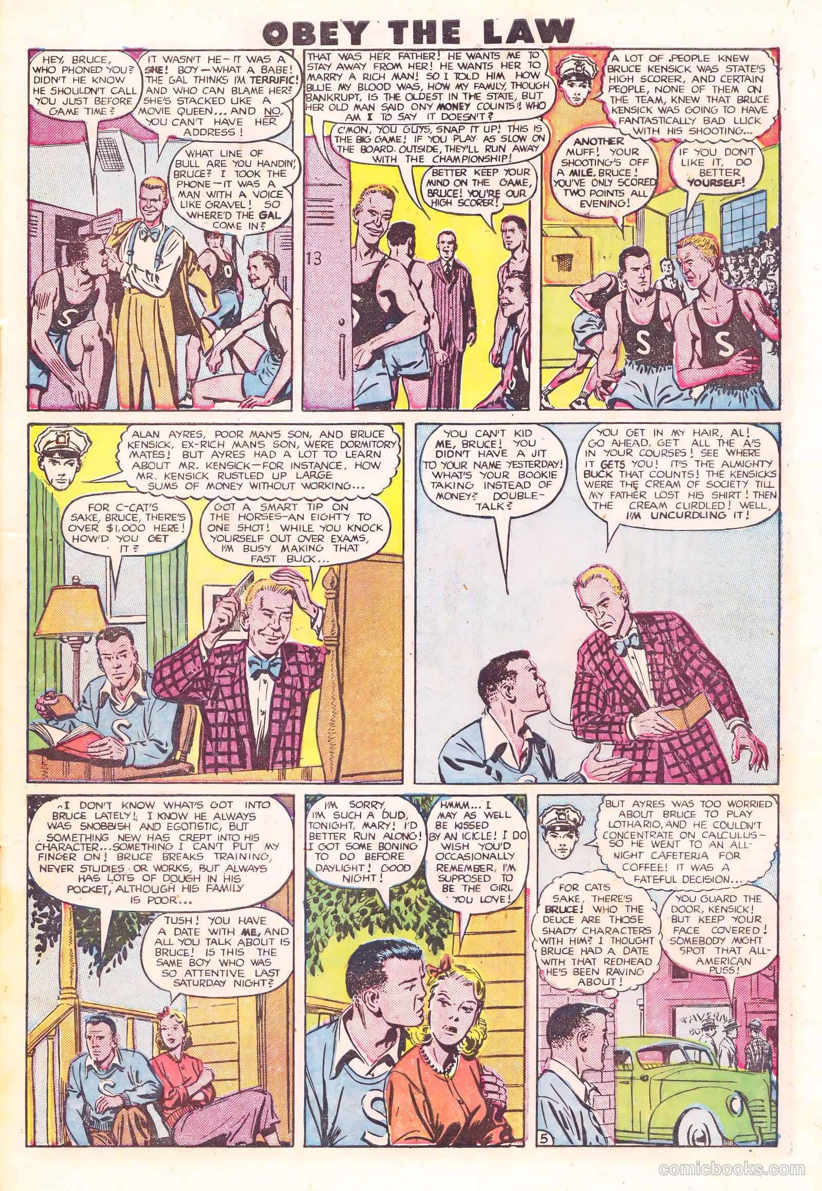 Crime and Punishment #24 (1950) — page 7 of 52