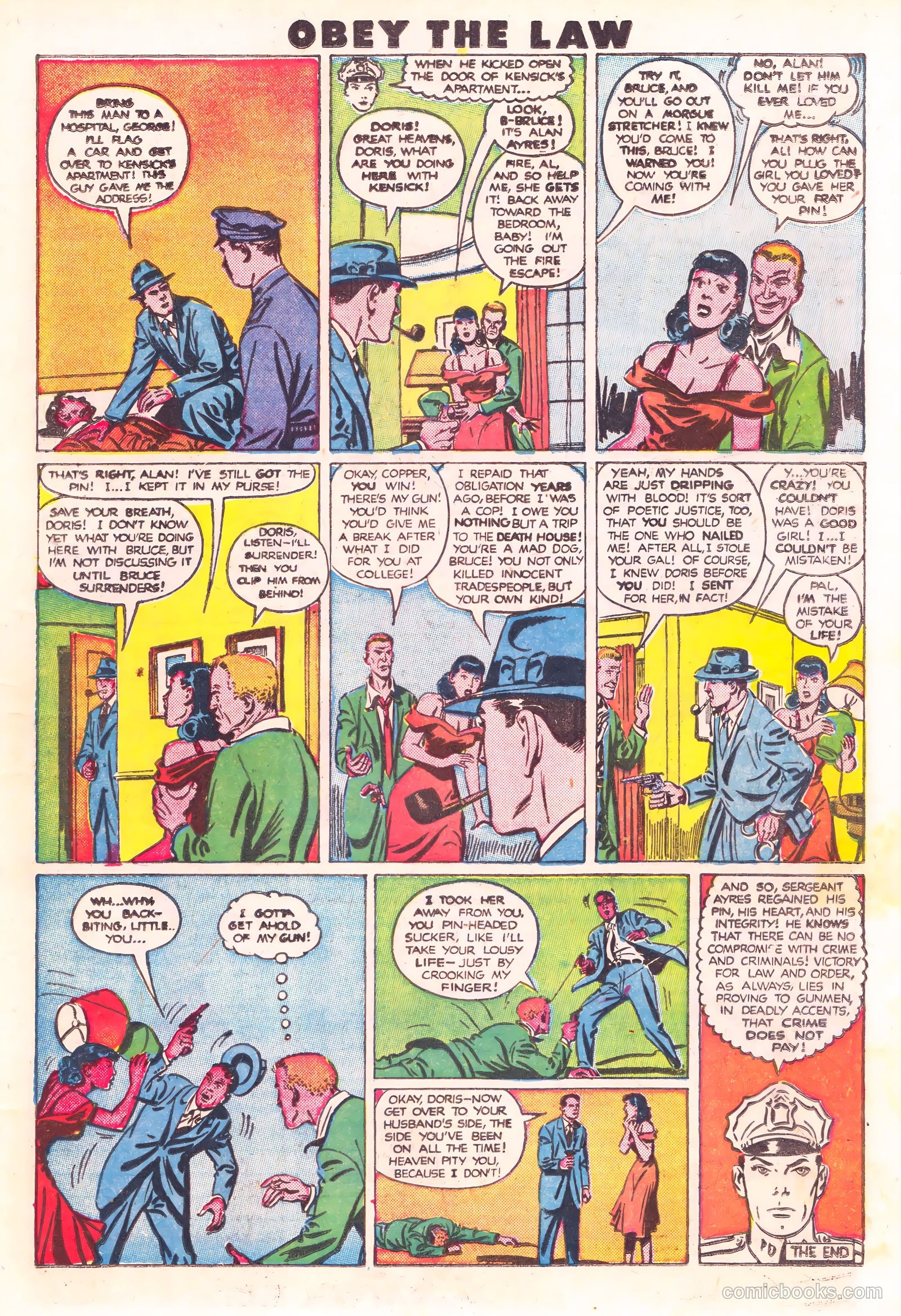 Crime and Punishment #24 (1950) — page 15 of 52