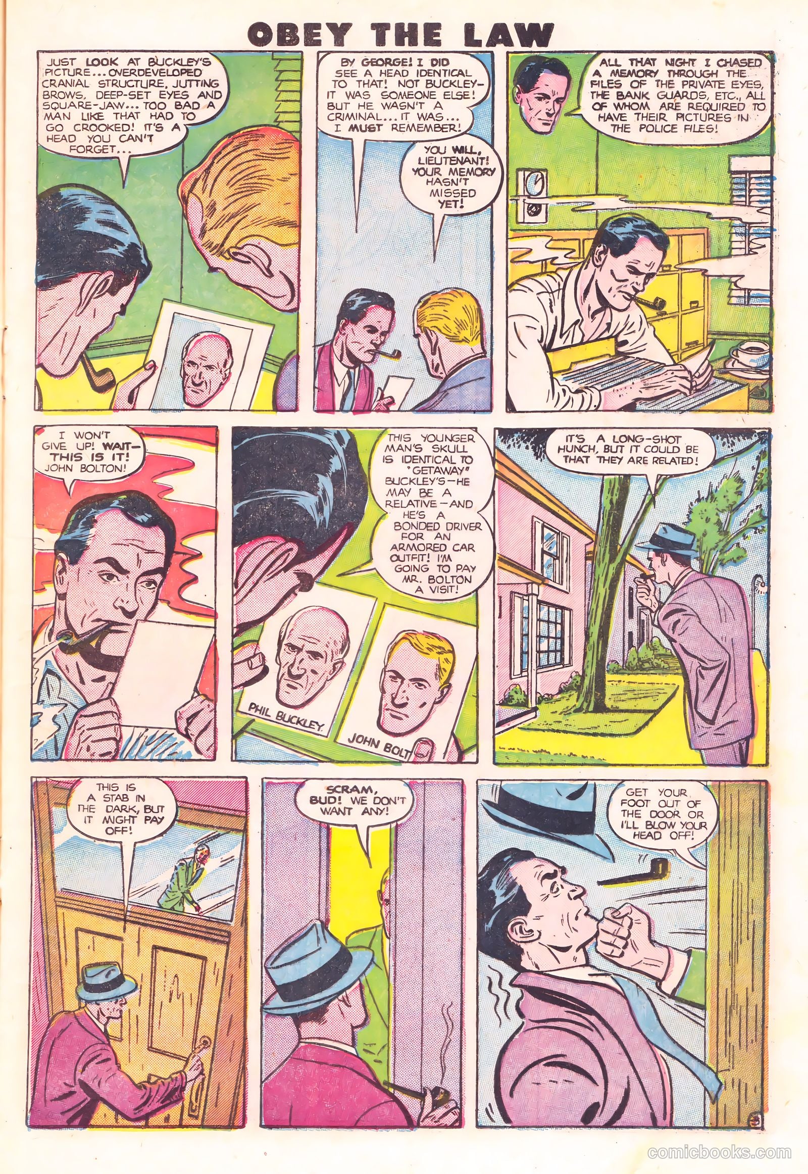 Crime and Punishment #24 (1950) — page 21 of 52