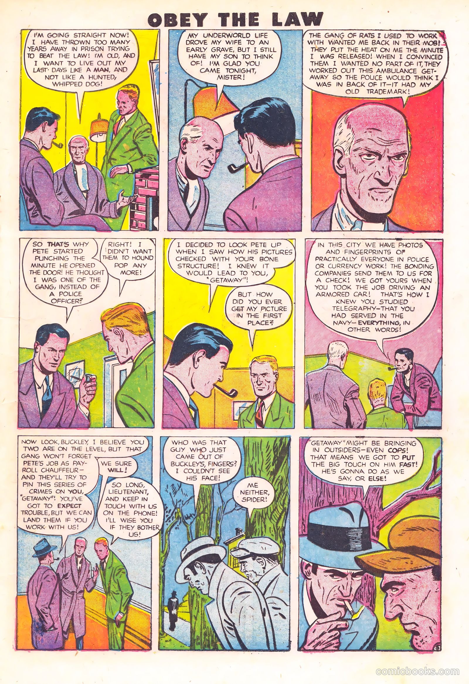 Crime and Punishment #24 (1950) — page 23 of 52