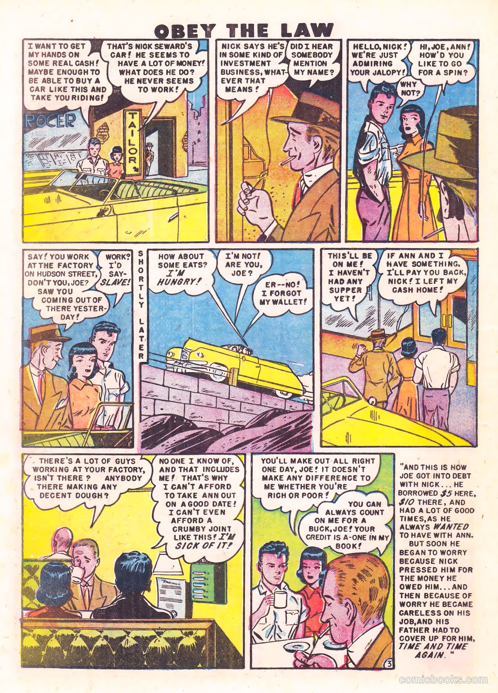 Crime and Punishment #24 (1950) — page 30 of 52