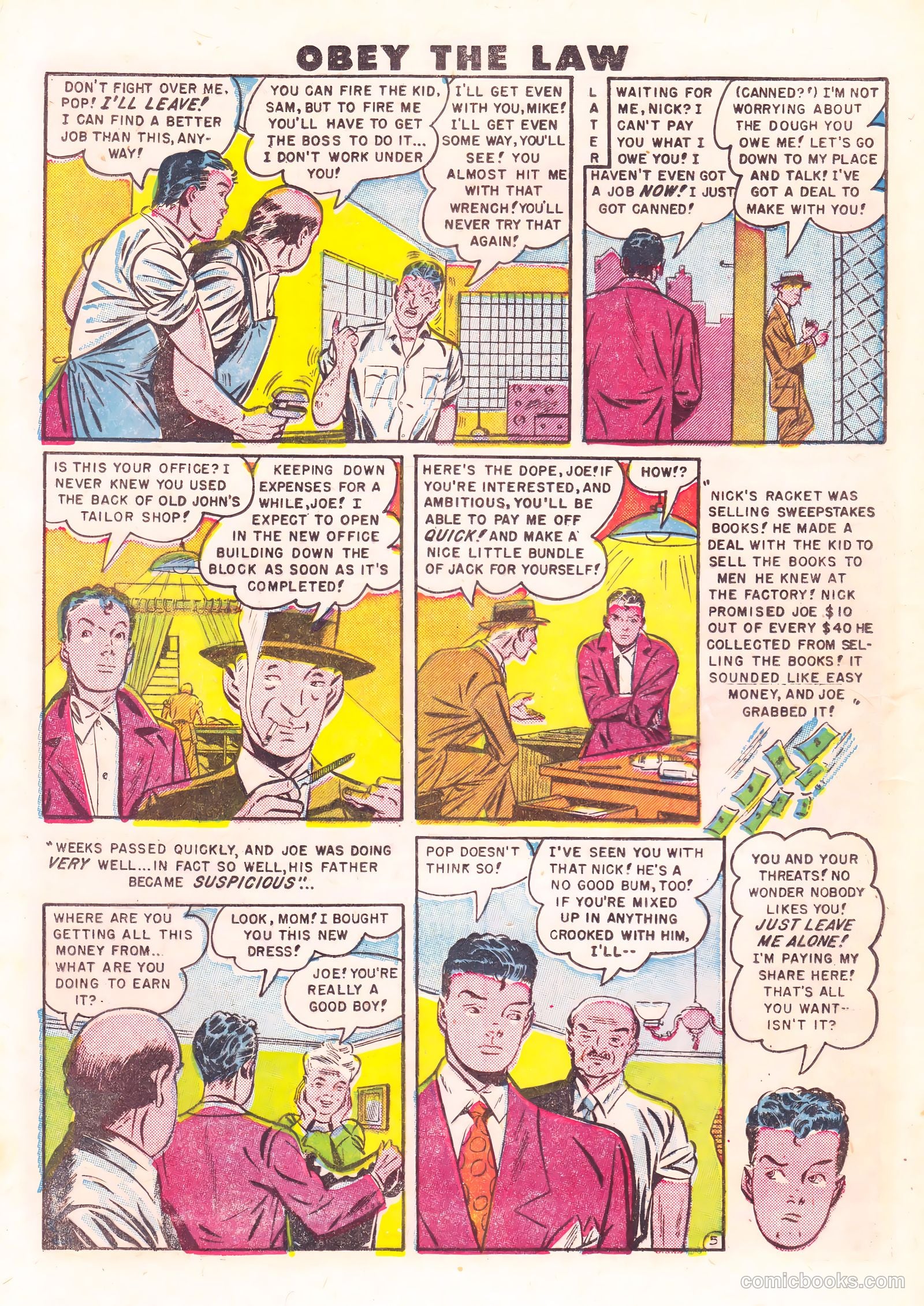 Crime and Punishment #24 (1950) — page 32 of 52