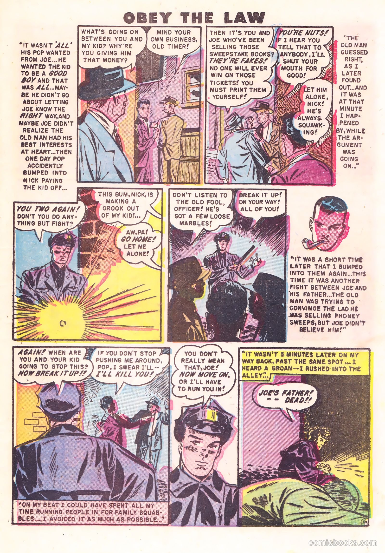 Crime and Punishment #24 (1950) — page 33 of 52