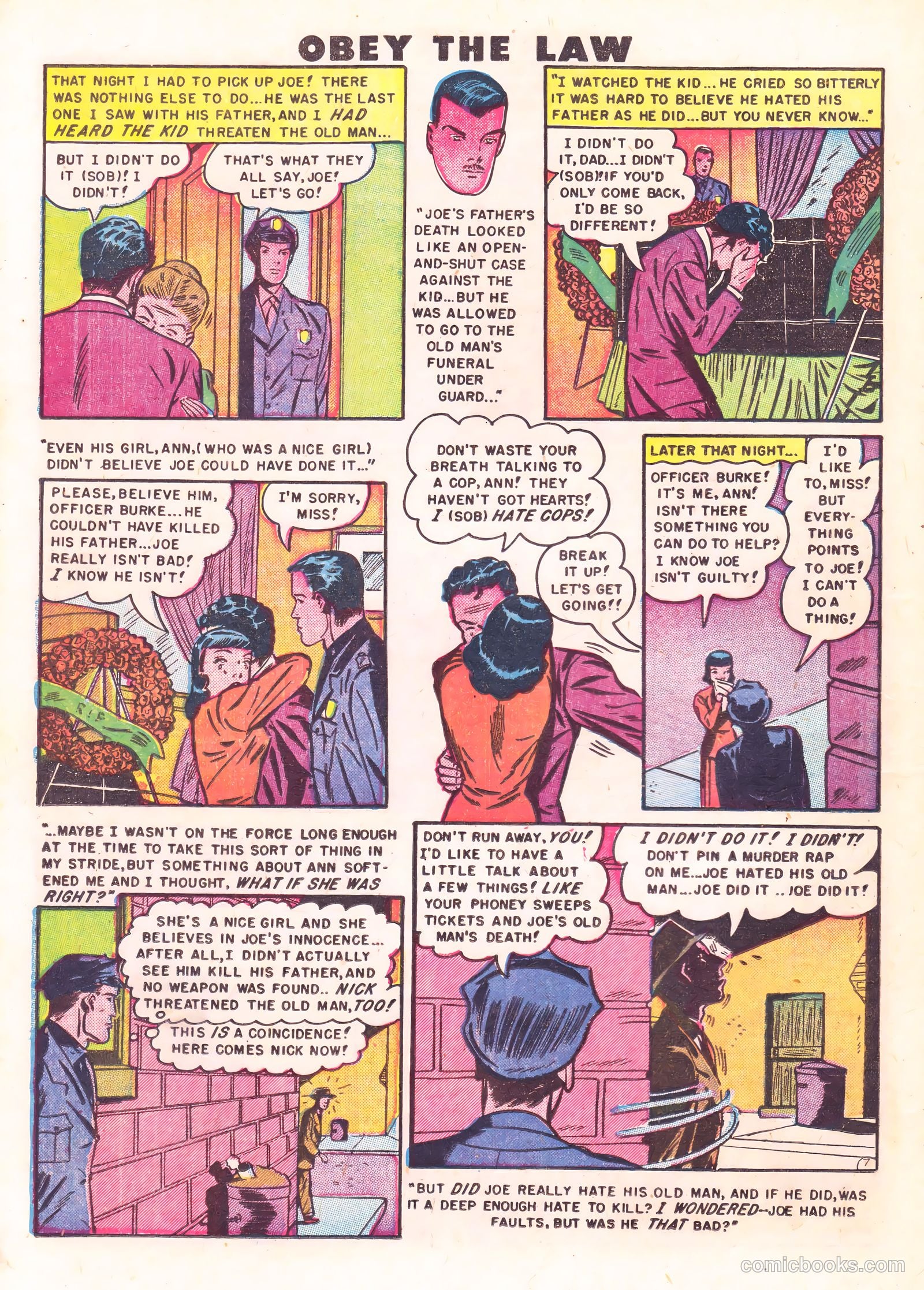 Crime and Punishment #24 (1950) — page 34 of 52