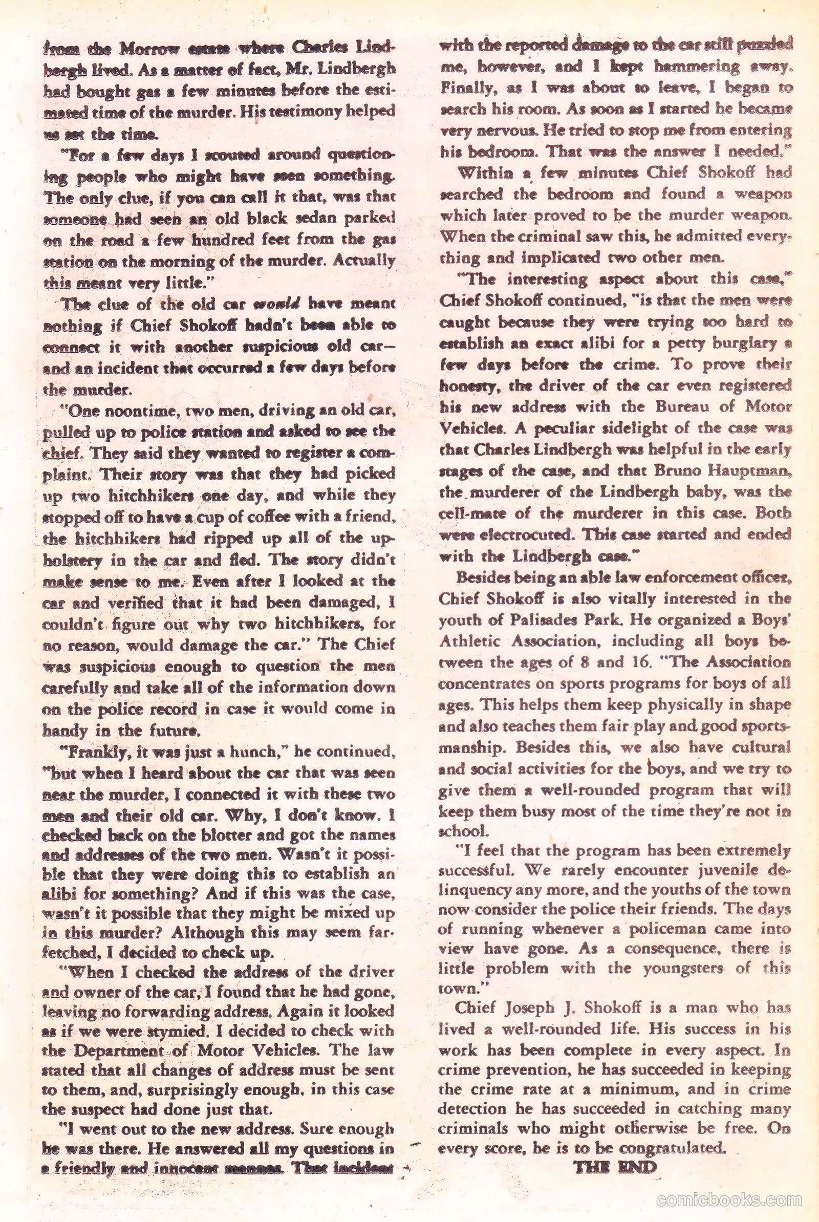 Crime and Punishment #24 (1950) — page 38 of 52