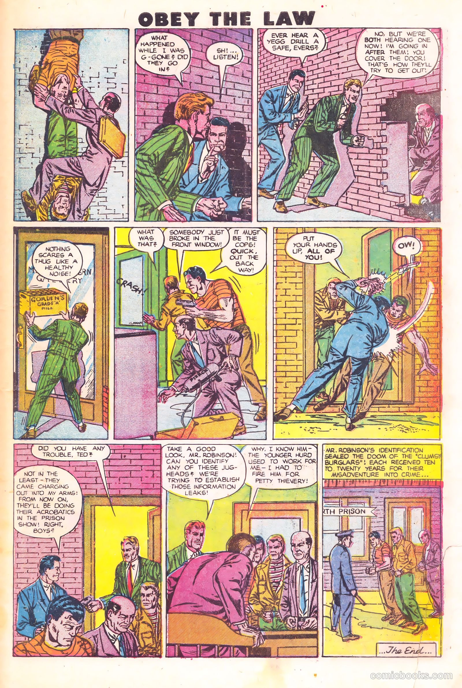 Crime and Punishment #24 (1950) — page 47 of 52