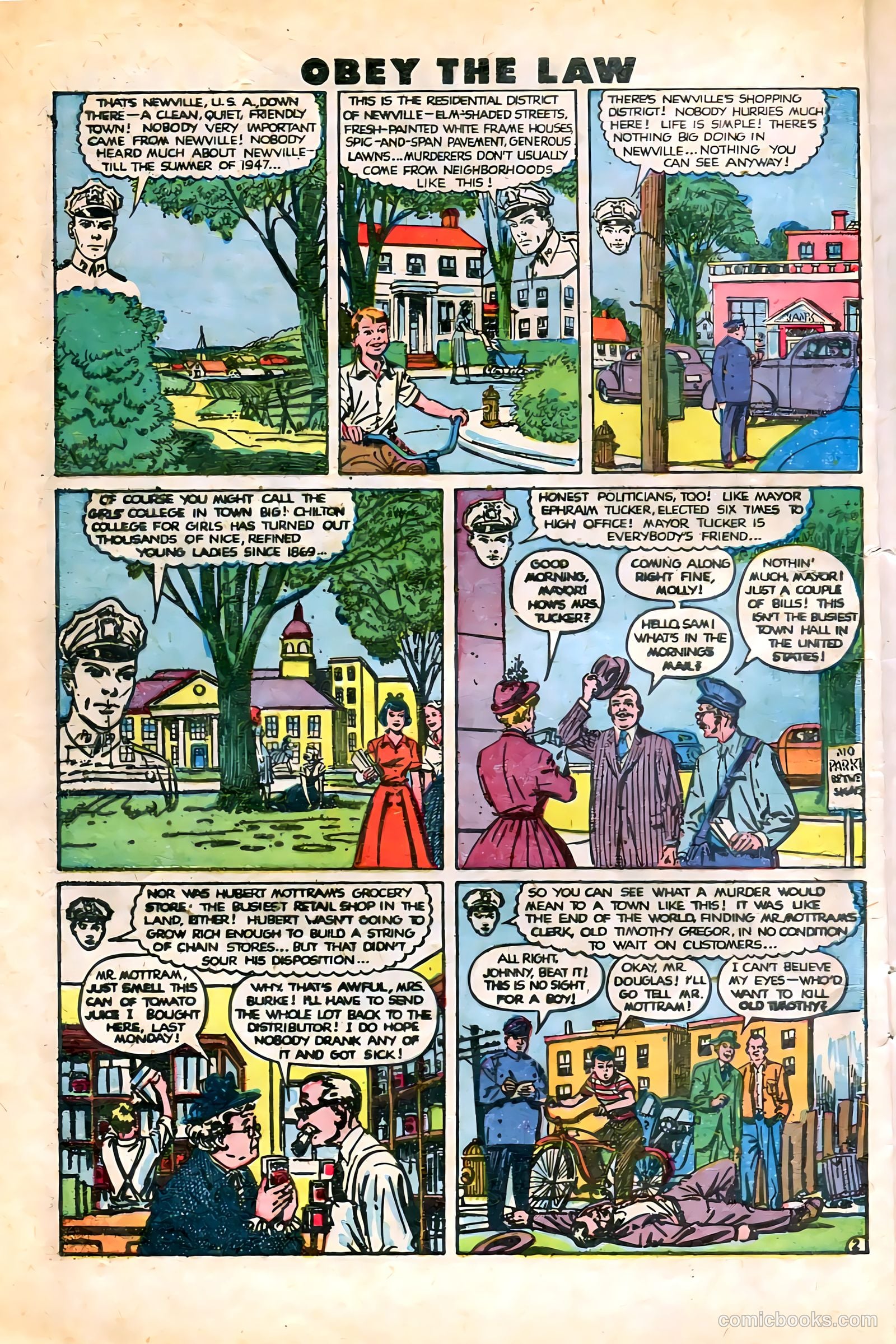 Crime and Punishment #25 (1950) — page 4 of 52