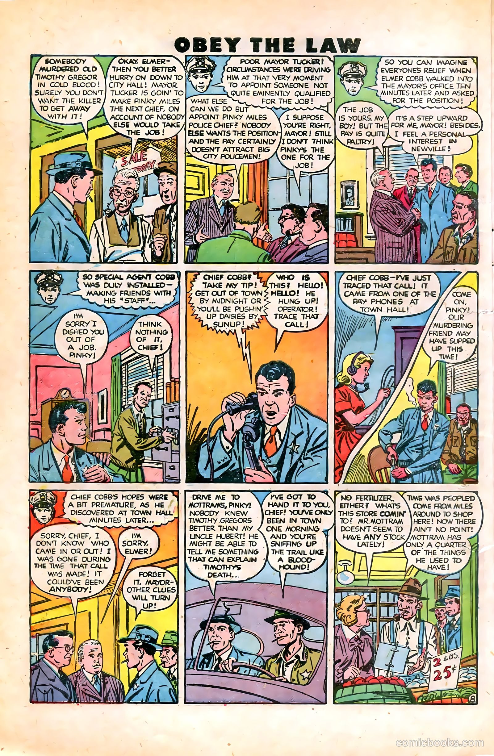 Crime and Punishment #25 (1950) — page 10 of 52