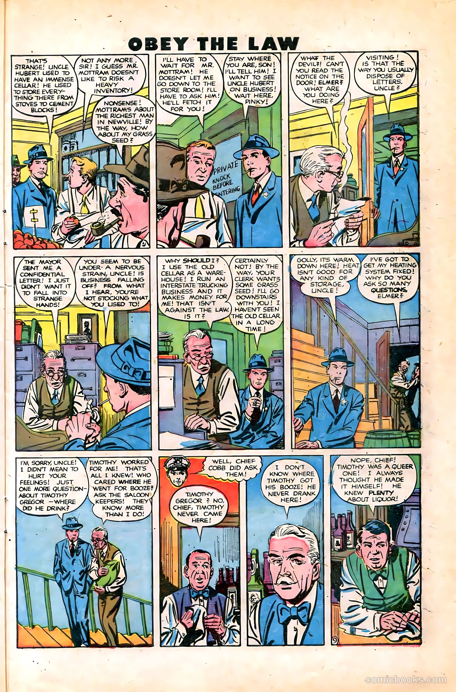 Crime and Punishment #25 (1950) — page 11 of 52
