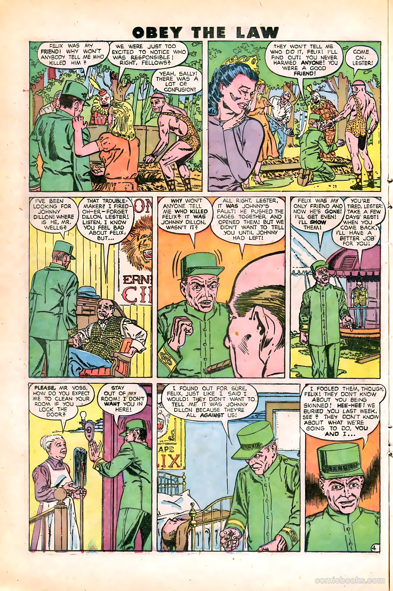 Crime and Punishment #25 (1950) — page 20 of 52