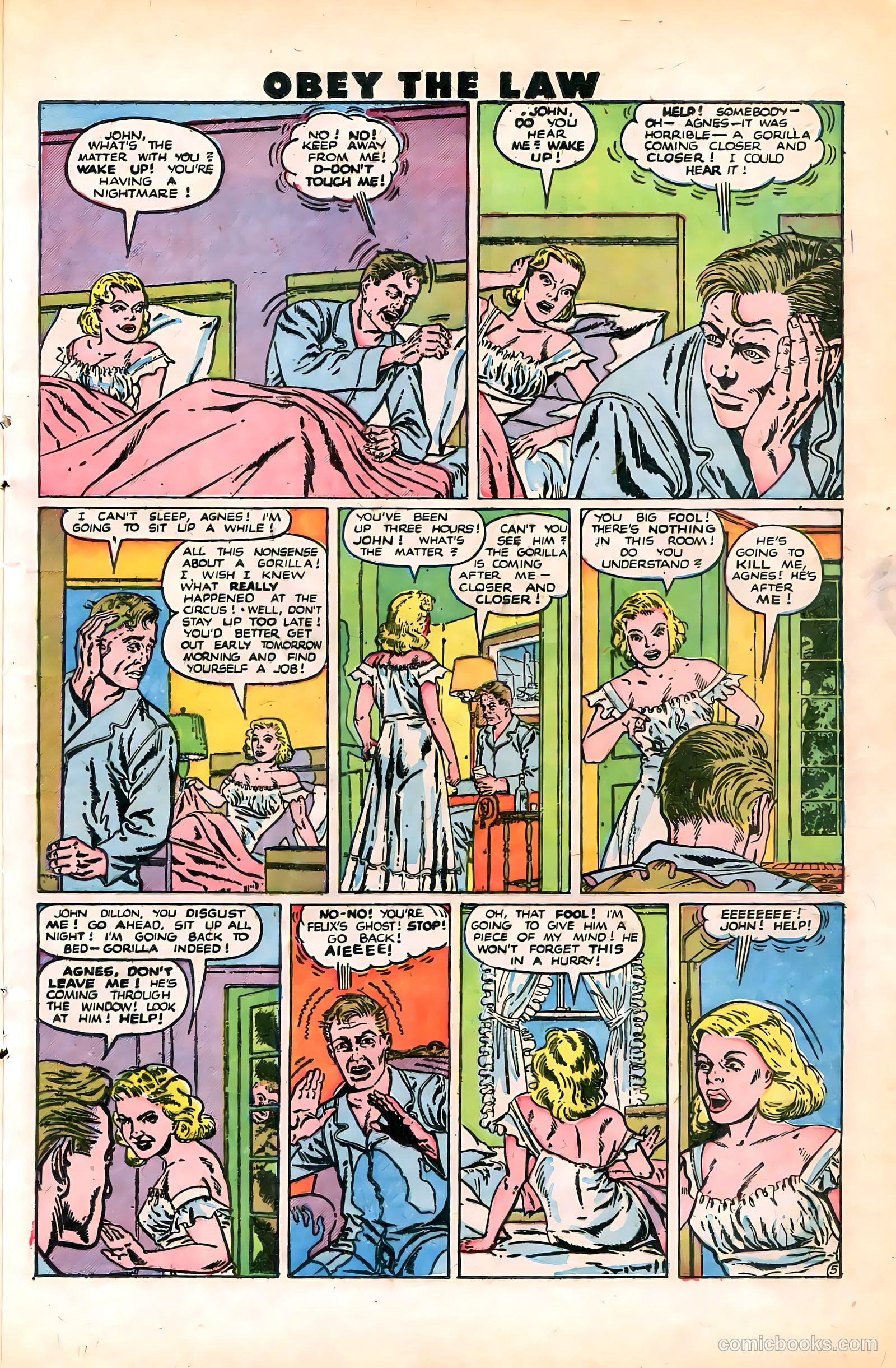 Crime and Punishment #25 (1950) — page 21 of 52