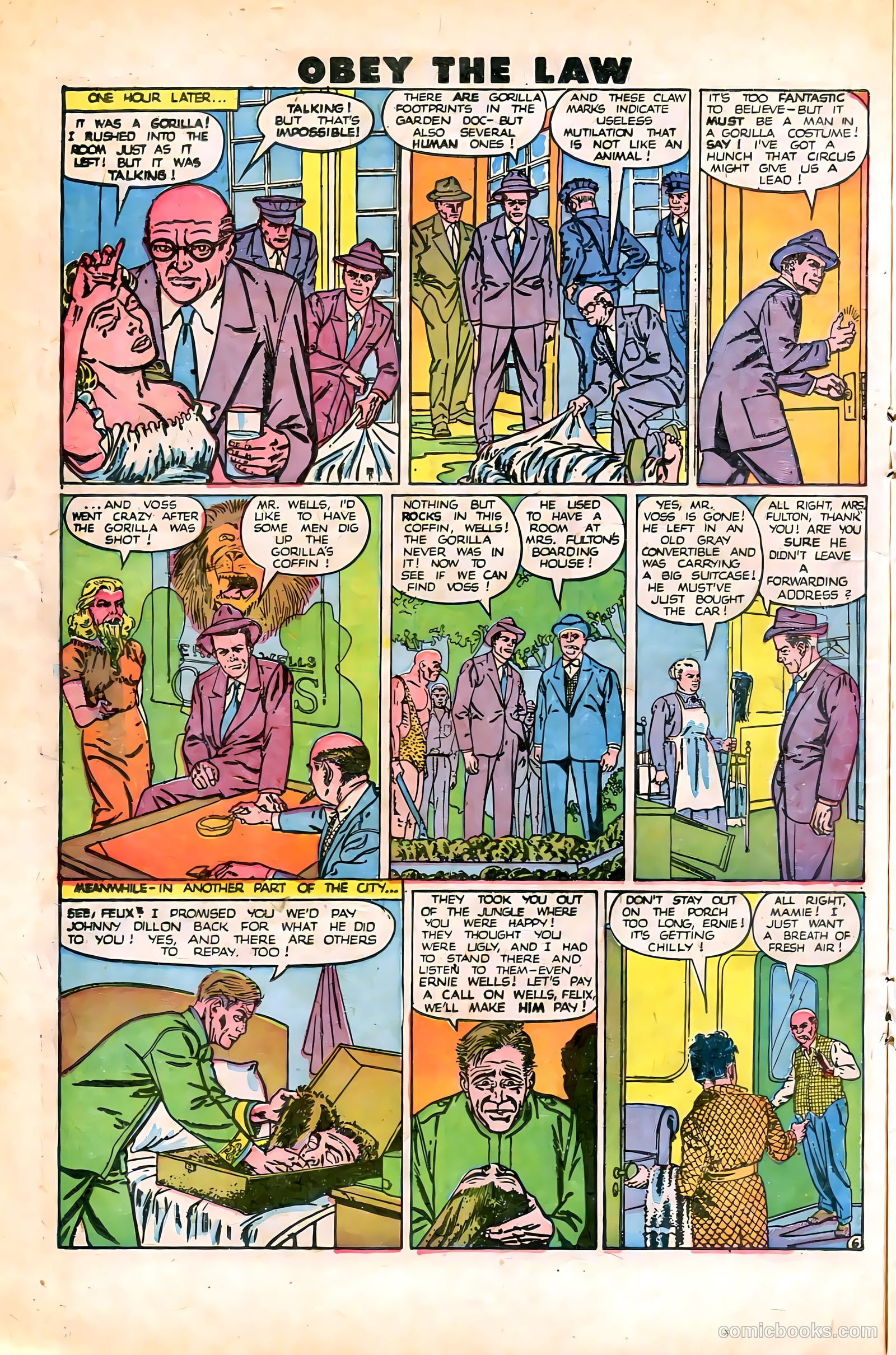 Crime and Punishment #25 (1950) — page 22 of 52